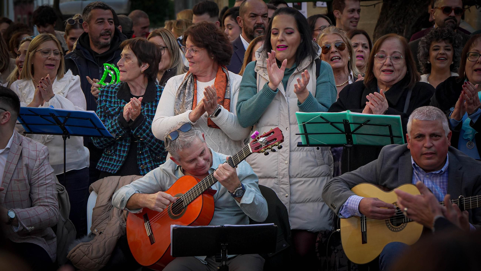 Imágenes de zambombas del día 7 de diciembre en Jerez