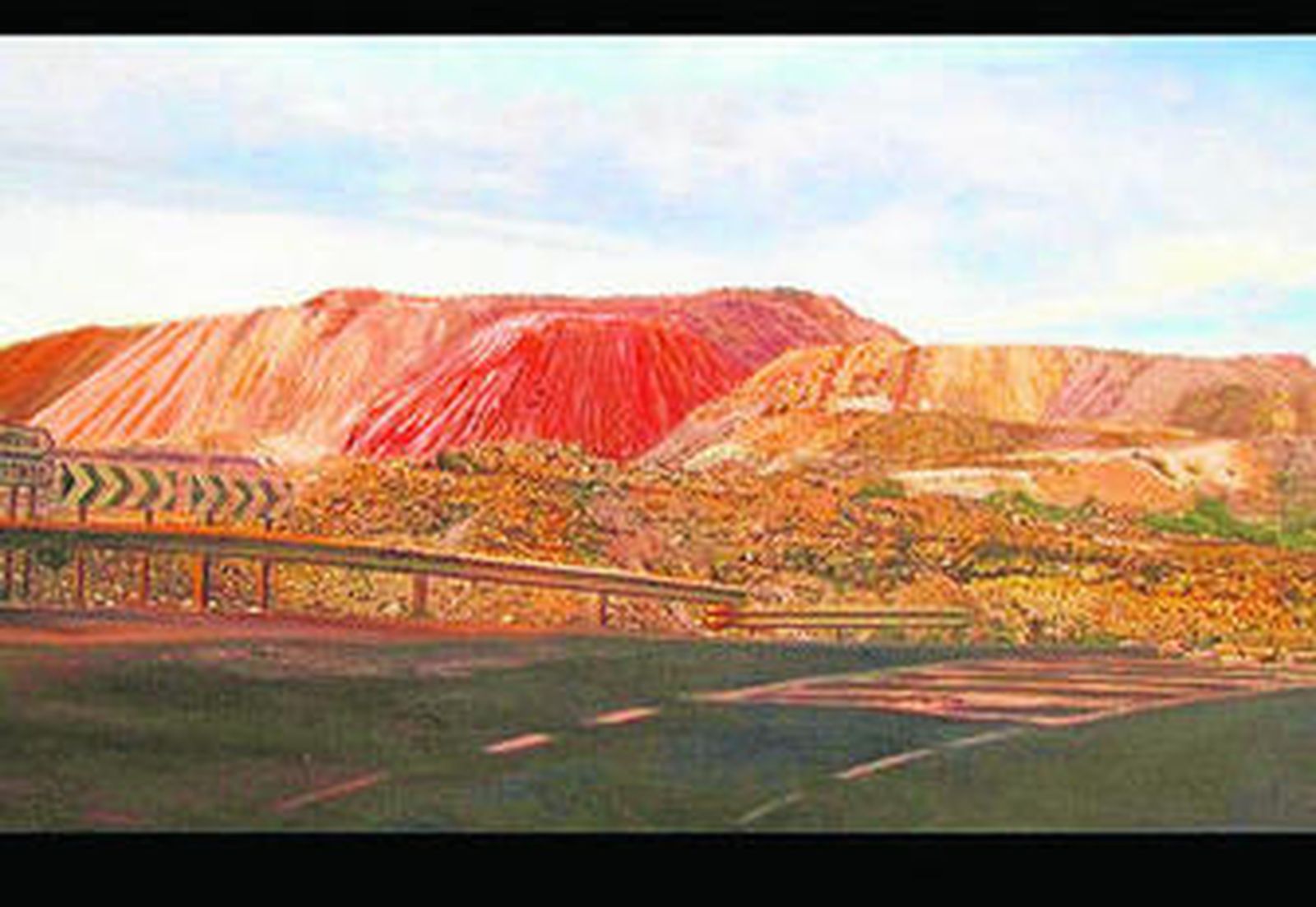 Una de las obras que conforman la colección.