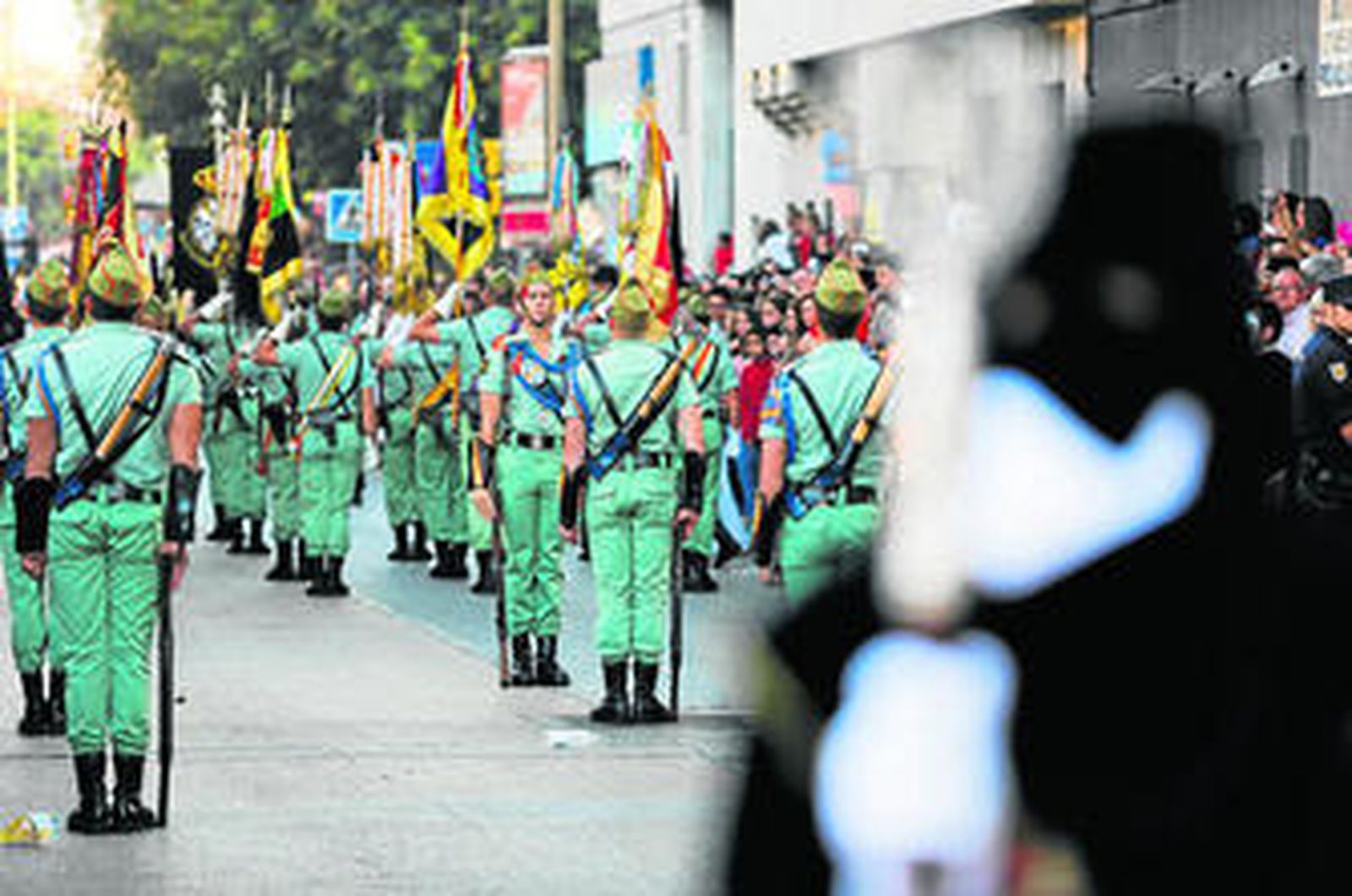 La Legión acompañó al Cristo de la Buena Muerte y Ánimas.