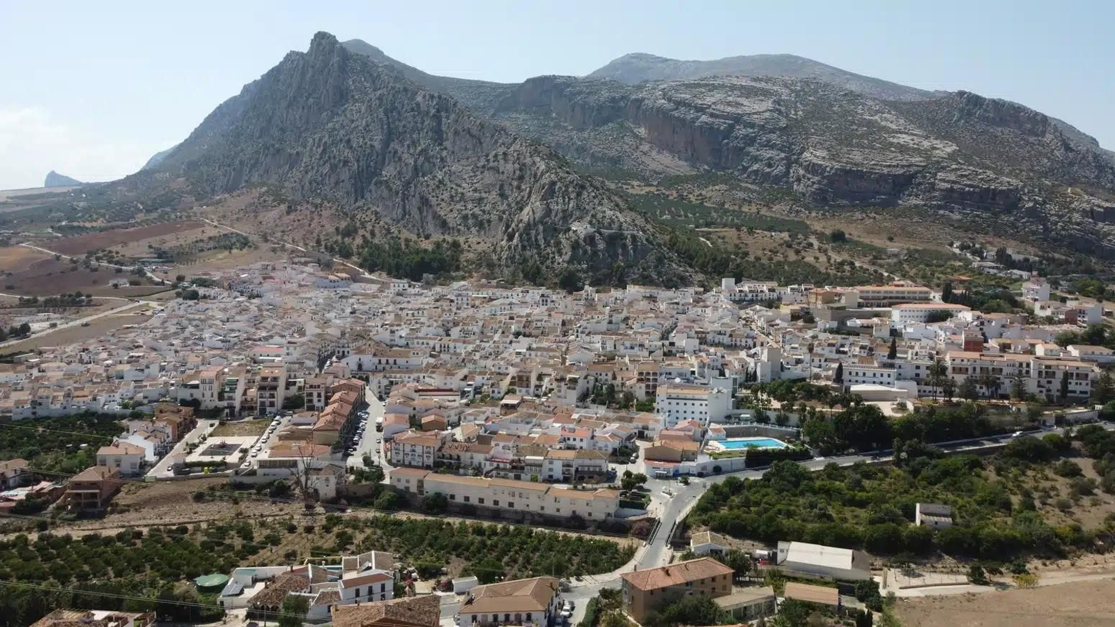 Una panorámica del Valle de Abdalajís.
