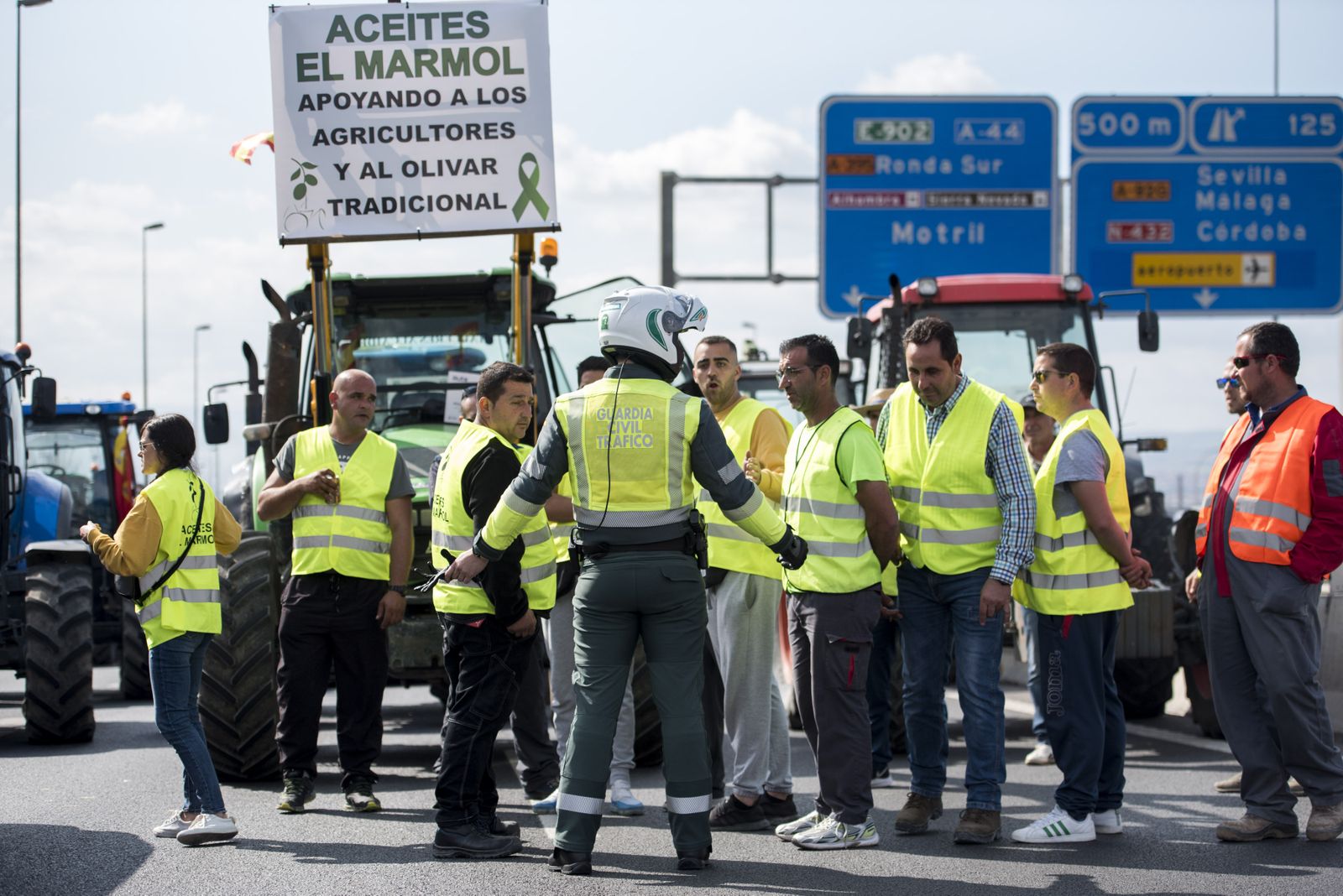 Curiosidades: las mejores fotos de la manifestación del campo en Granada
