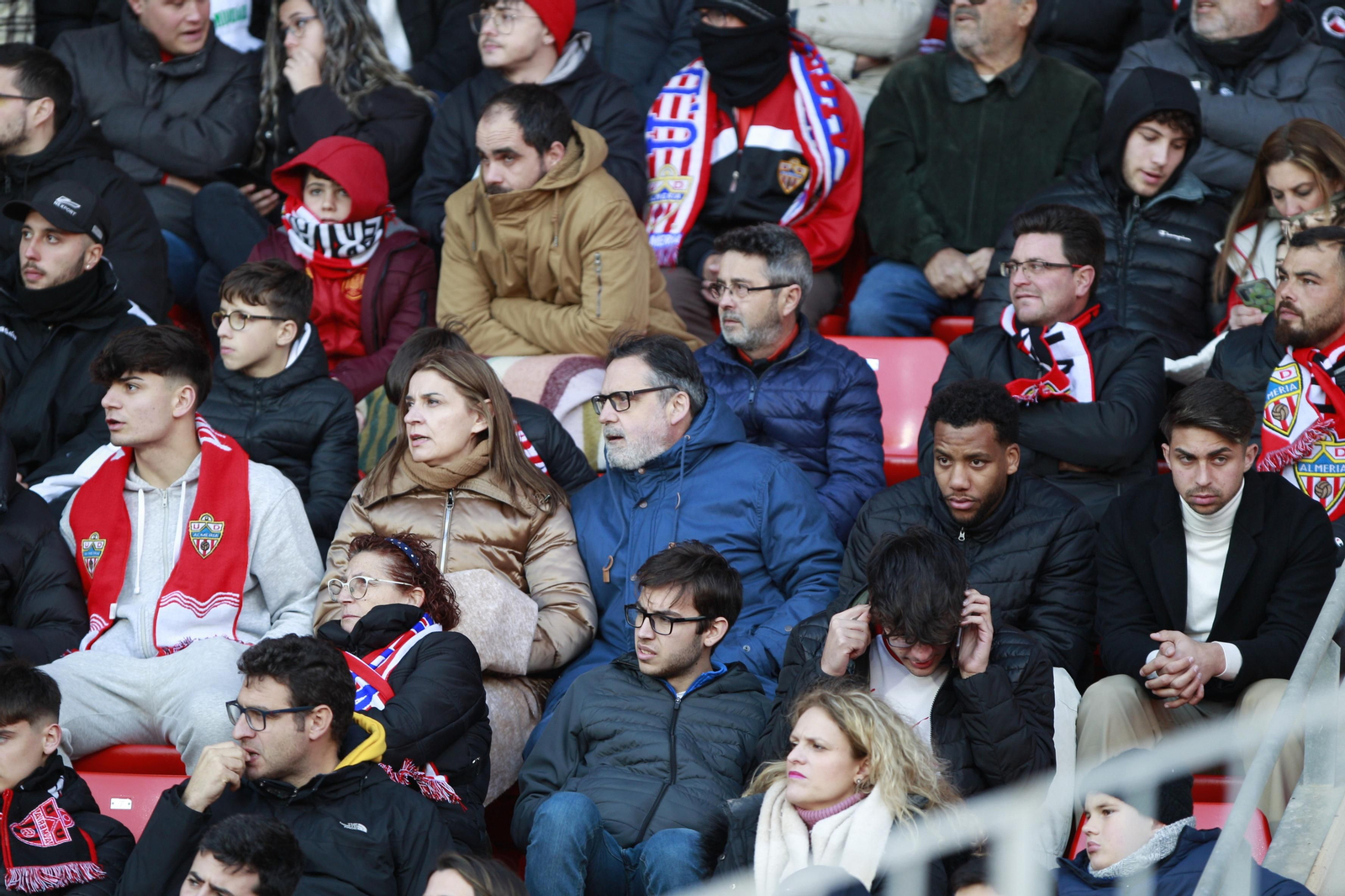 Imágenes del partido de fútbol U.D. Almería-Real Betis Balompié