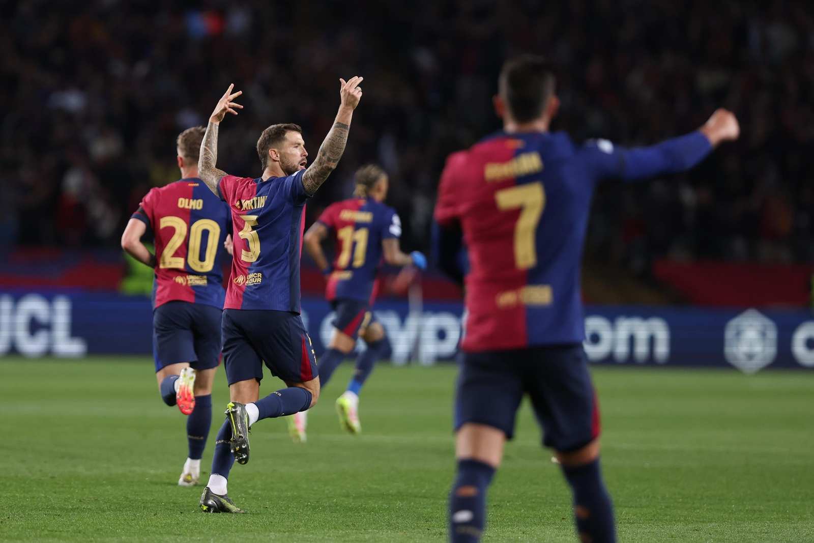 Las mejores fotos del Barcelona - Inter