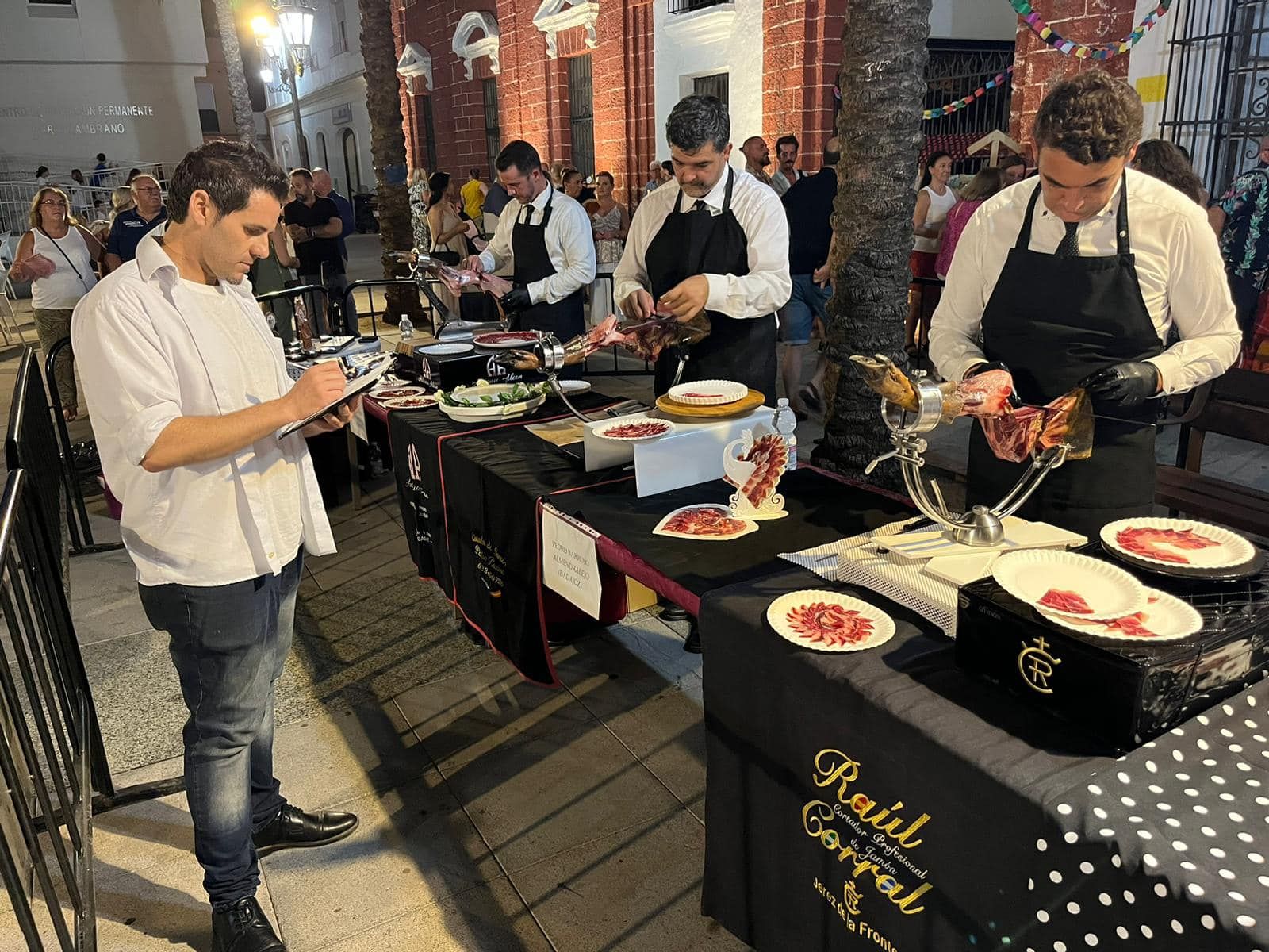 Concurso Nacional de Corte de Paleta en la plaza San José