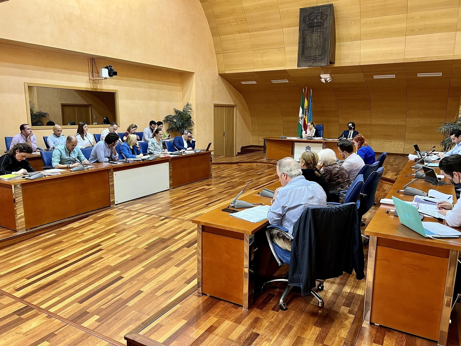 El Pleno de Fuengirola en la sesión ordinaria de octubre.