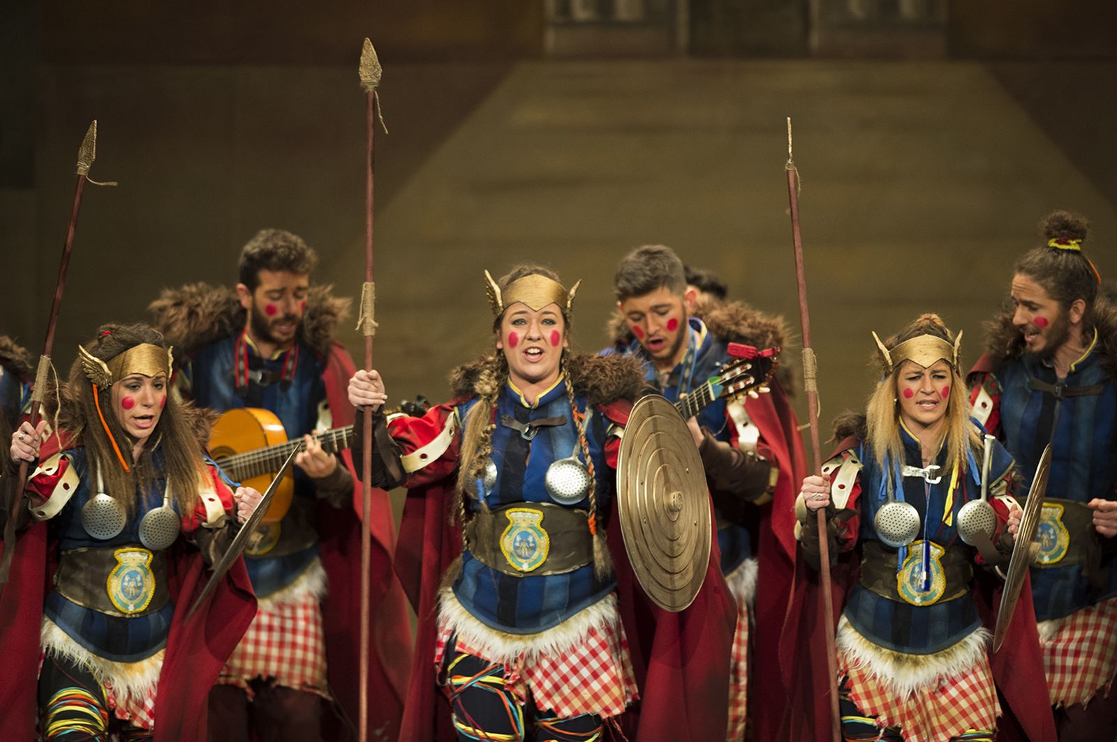 Las imágenes de la sexta función clasificatoria