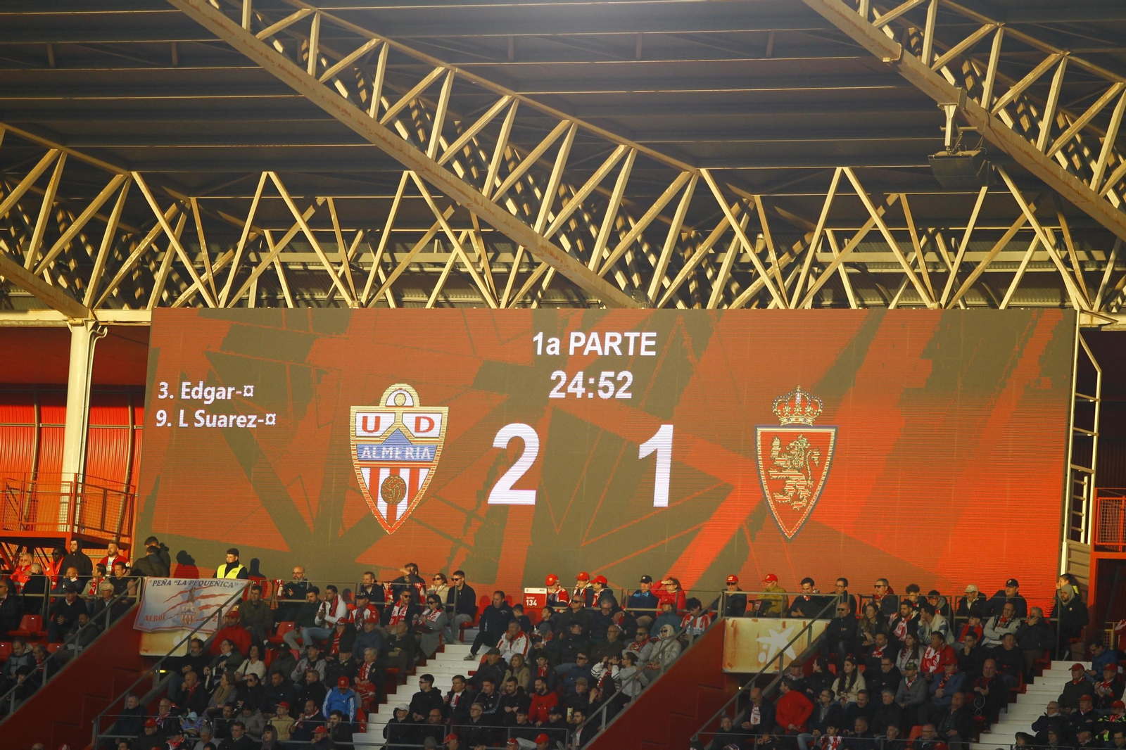 Las mejores imágenes del U.D. Almería  - Real Zaragoza