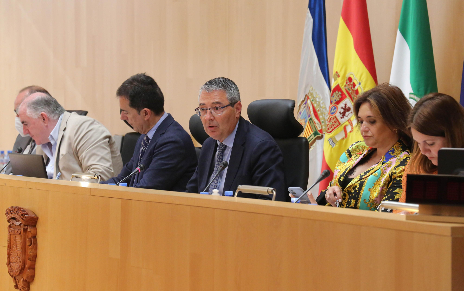 Pleno de mayo en la Diputación de Málaga.