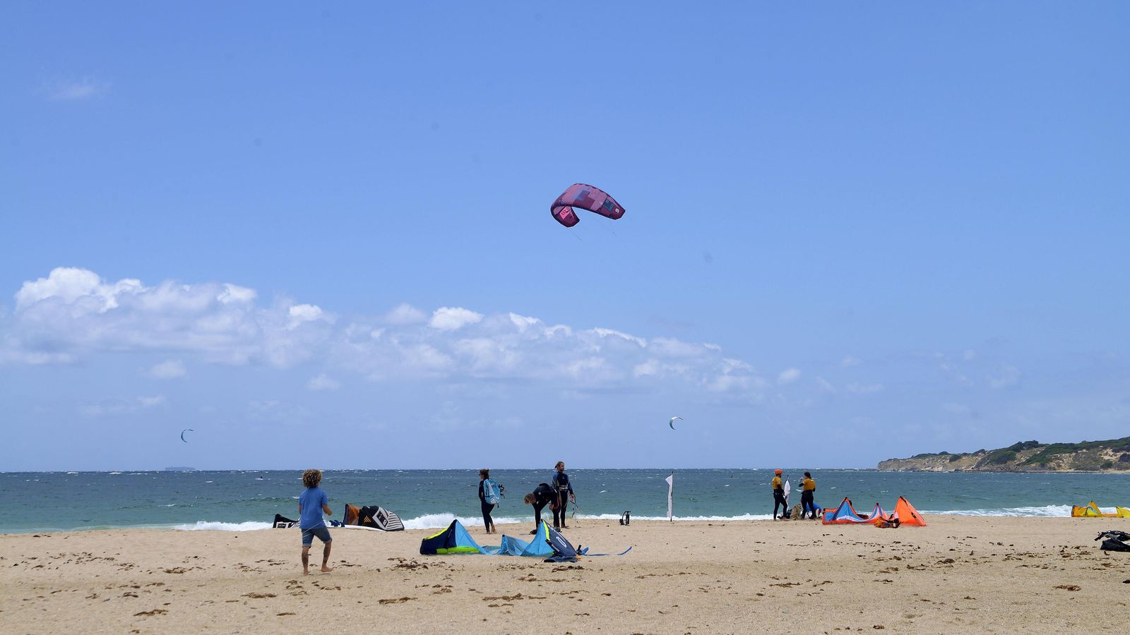 Playa de Valdevaqueros.