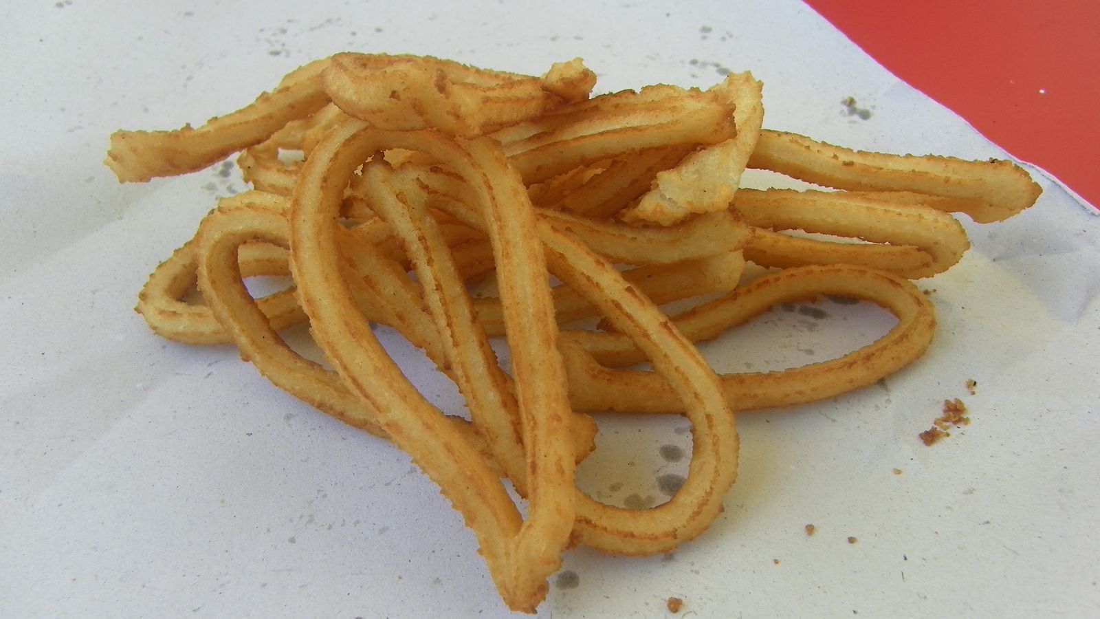 Churros cucurruítos.