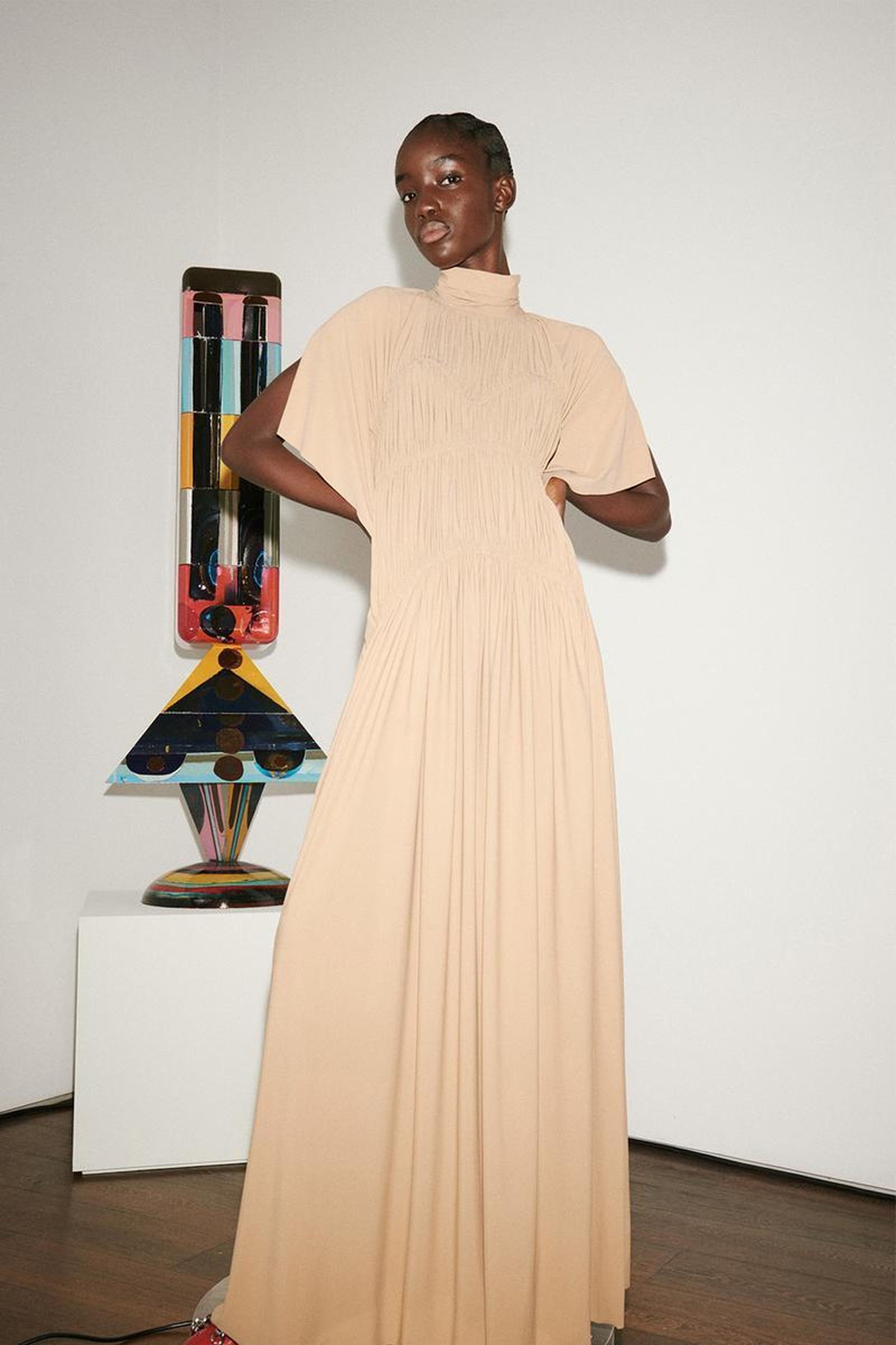 Vestido de Victoria Bekcham.