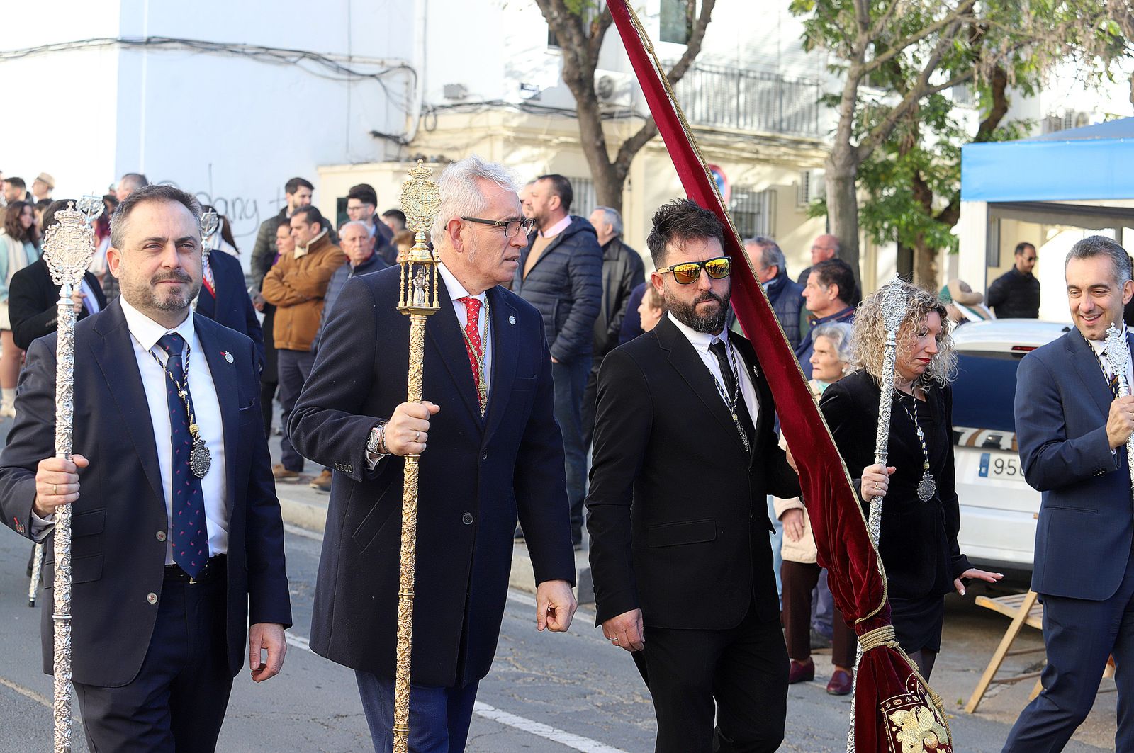 Imágenes de la procesión de San Sebastián en Huelva