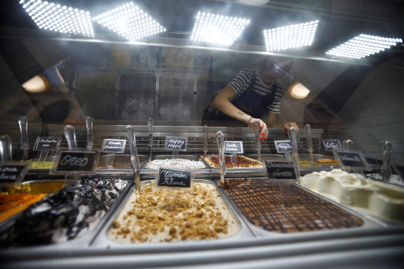 Las imágenes de los helados más originales de Córdoba