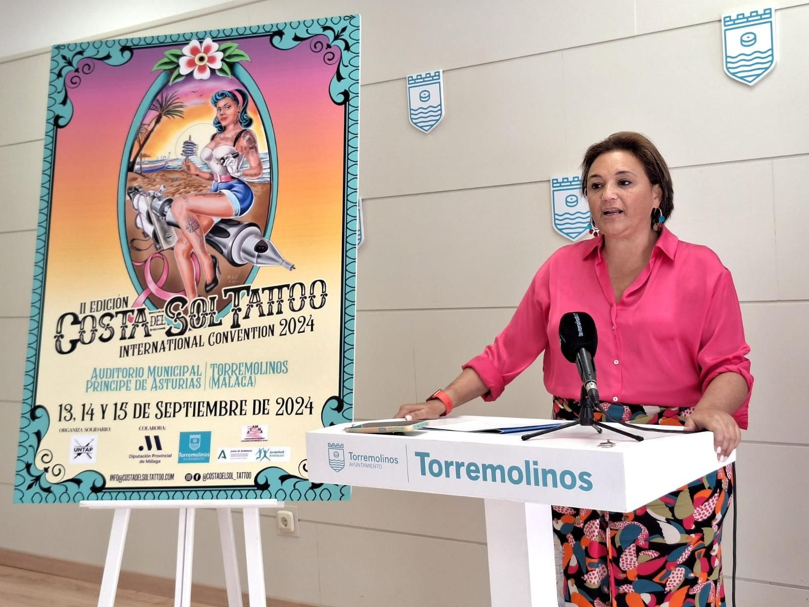 La alcaldesa de Torremolinos, Margarita del Cid.