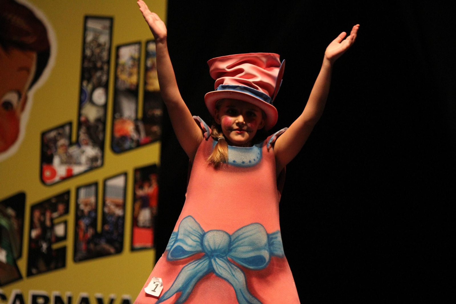 Gala de la coronación de  la choquera mayor e infantil del Carnaval Colombino 2018