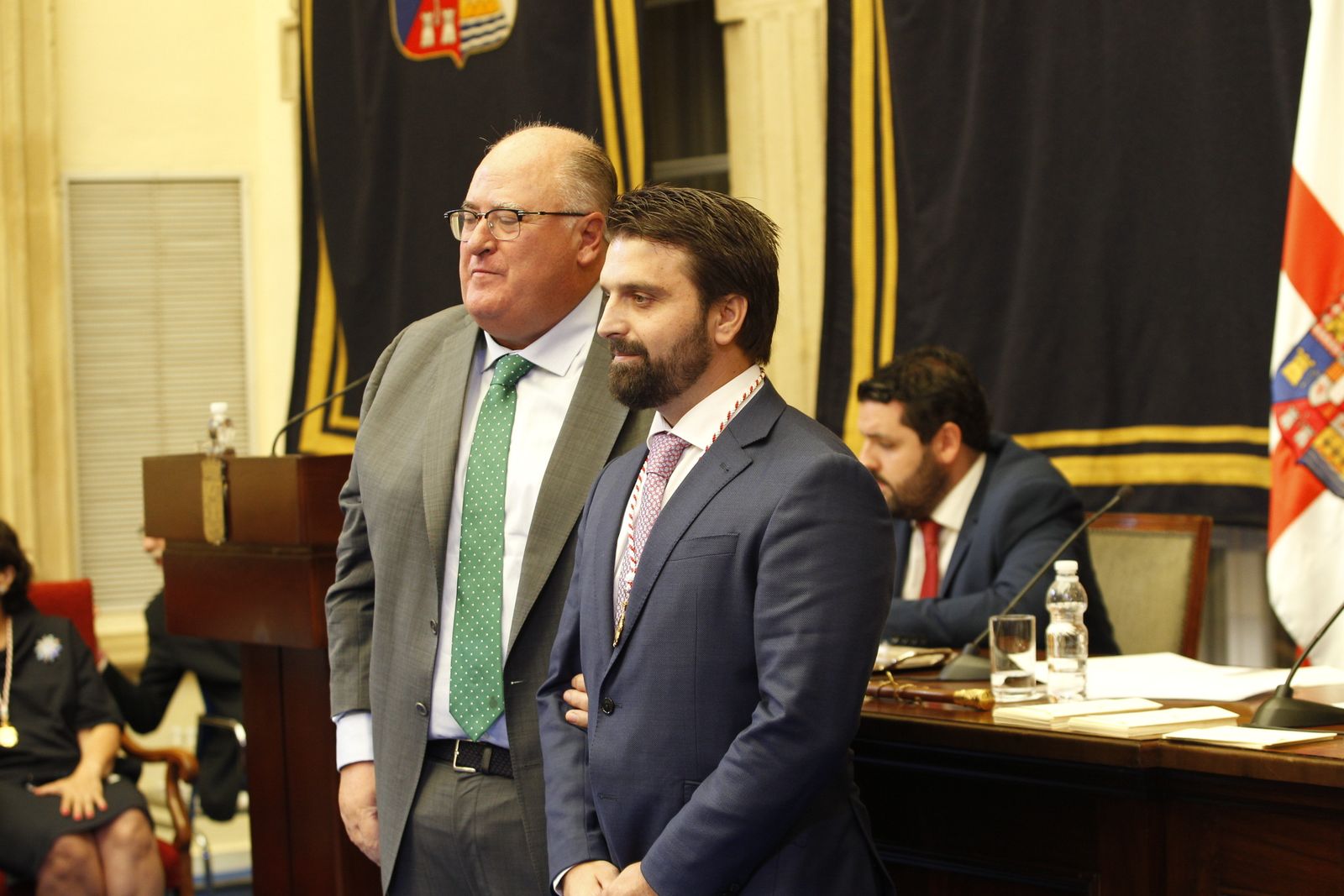 Pleno investidura Presidente Diputación de Almería. Javier Aureliano García