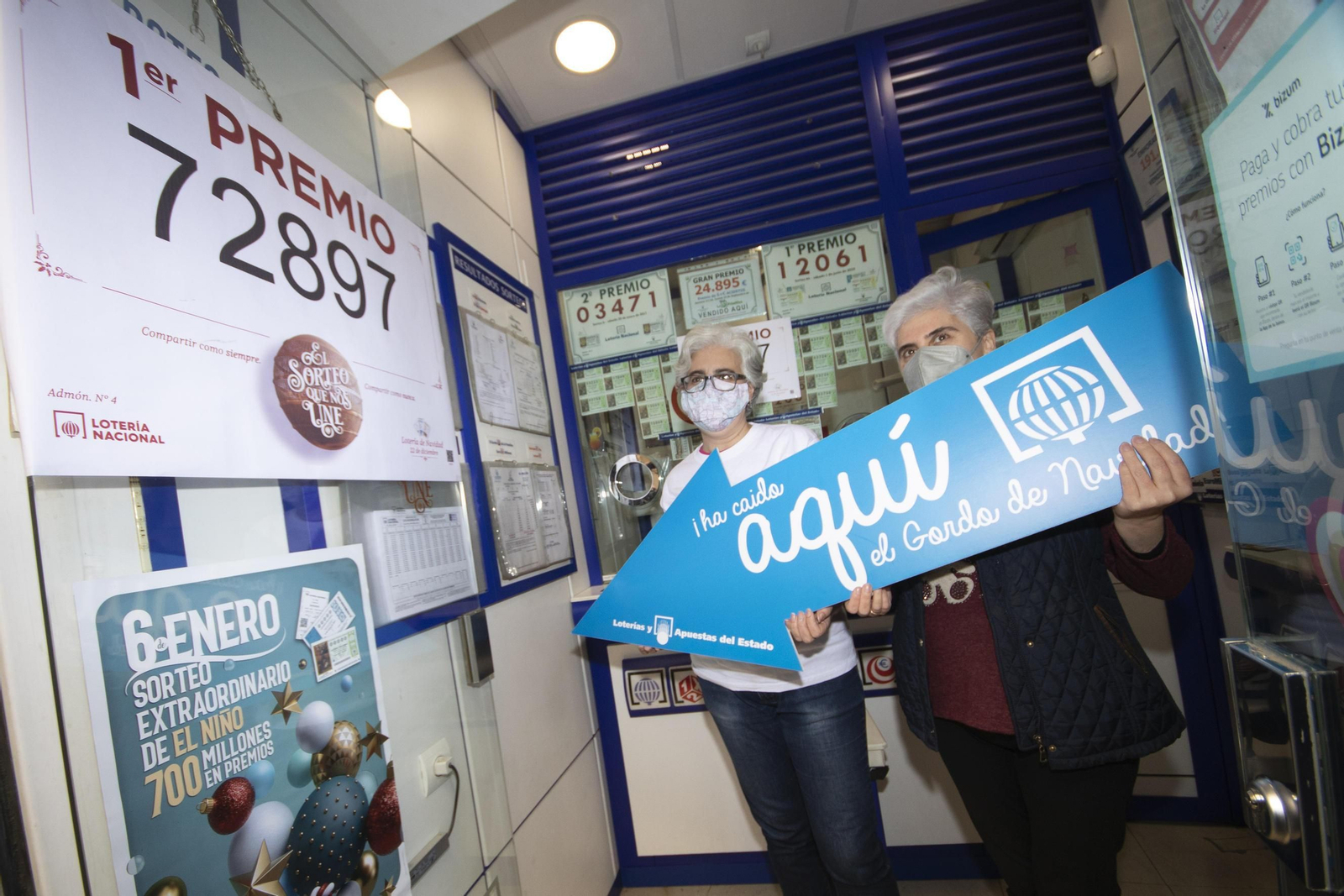 Último primer premio que cayó en Granada en 2020