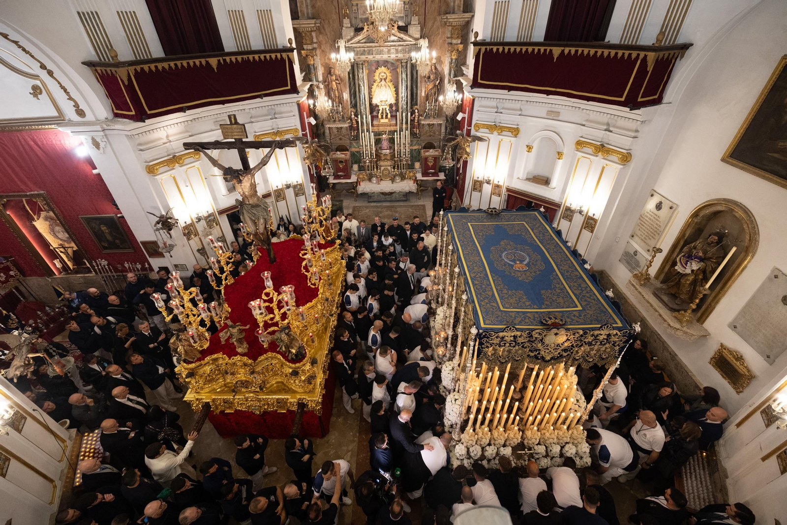 Las imágenes de la cofradía de La Palma en la Semana Santa de Cádiz de 2024