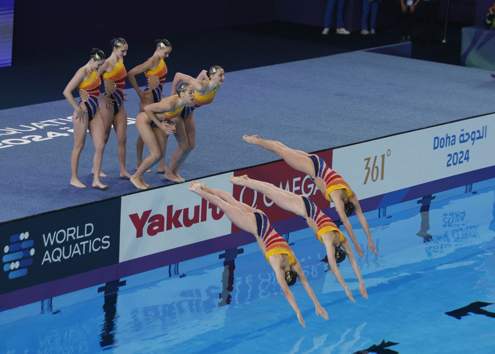 Las fotos de la medalla de plata de Alisa Ozhogina y Marina García con España