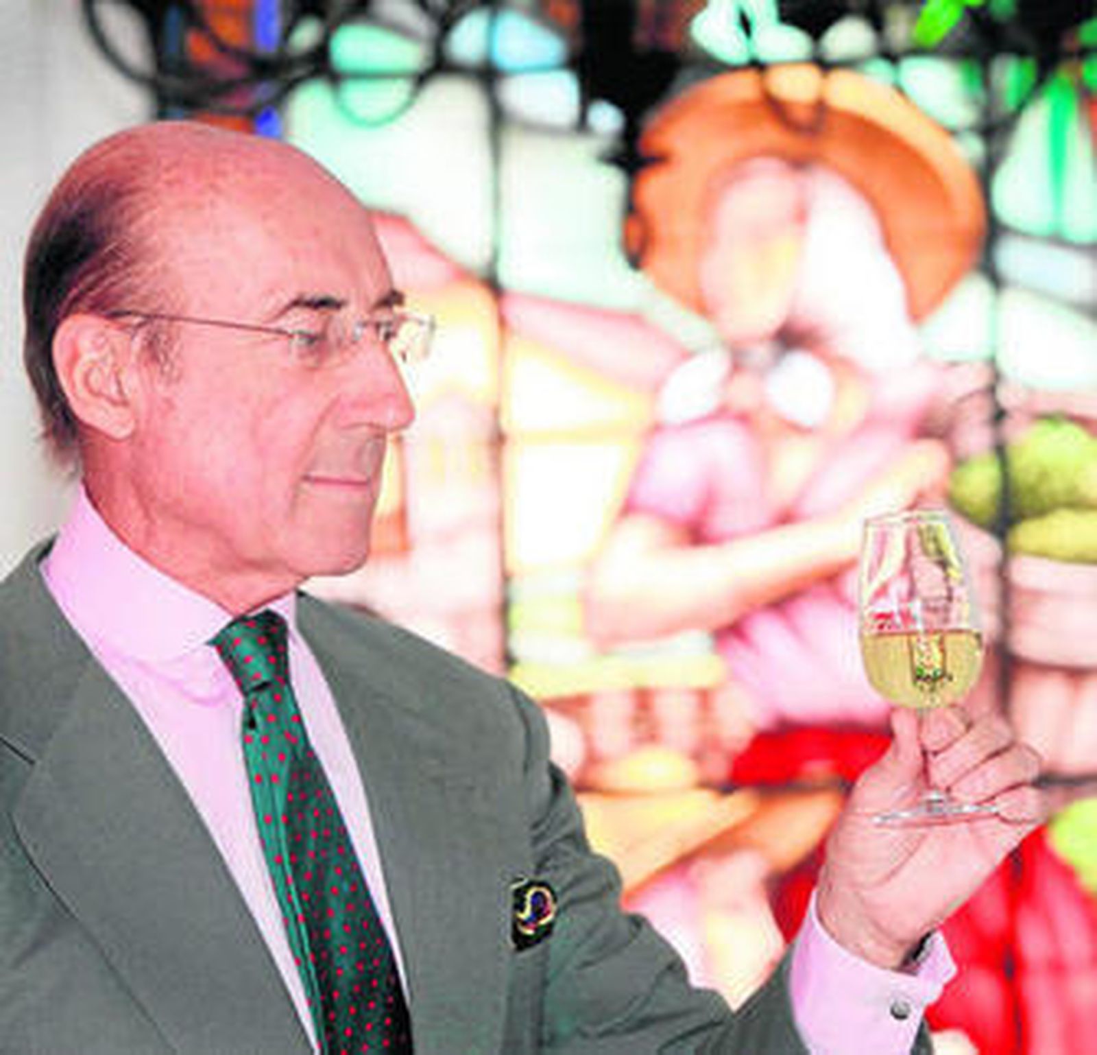 Beltrán Domecq se muestra optimista ante el futuro del vino de Jerez.