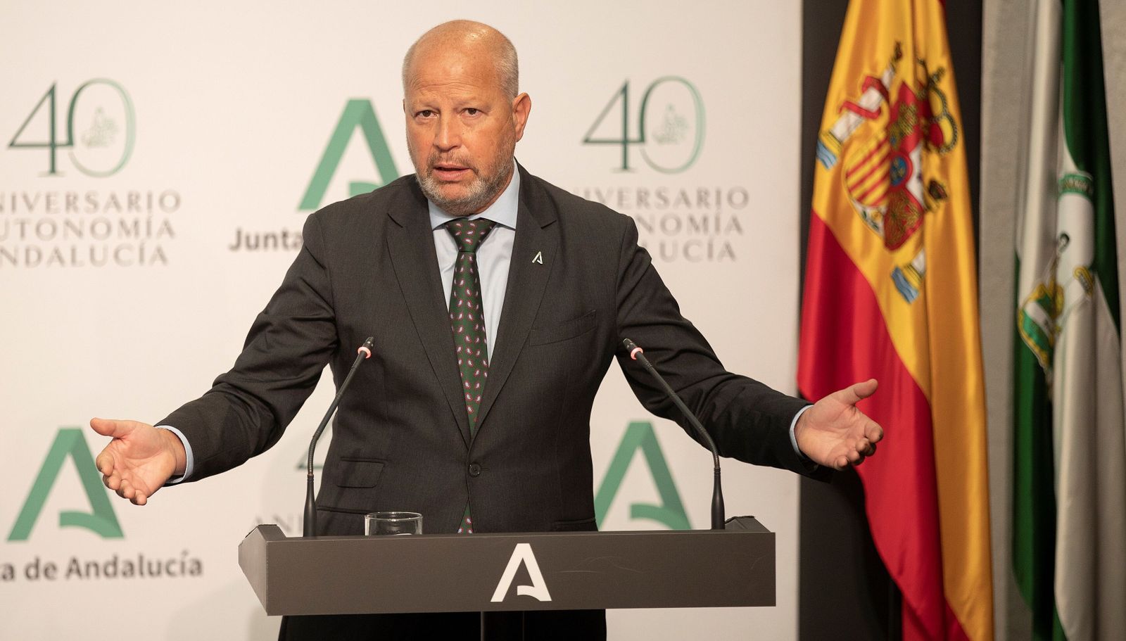 El consejero de Educación, Javier Imbroda.