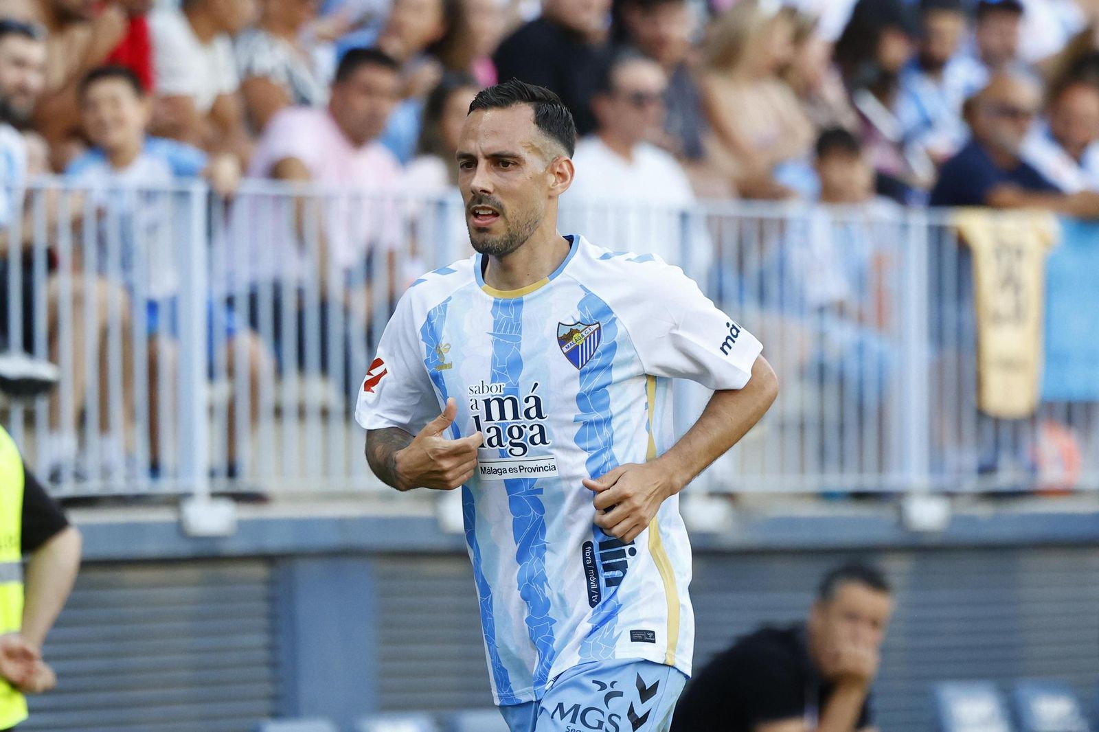El Málaga CF-Burgos, en fotos