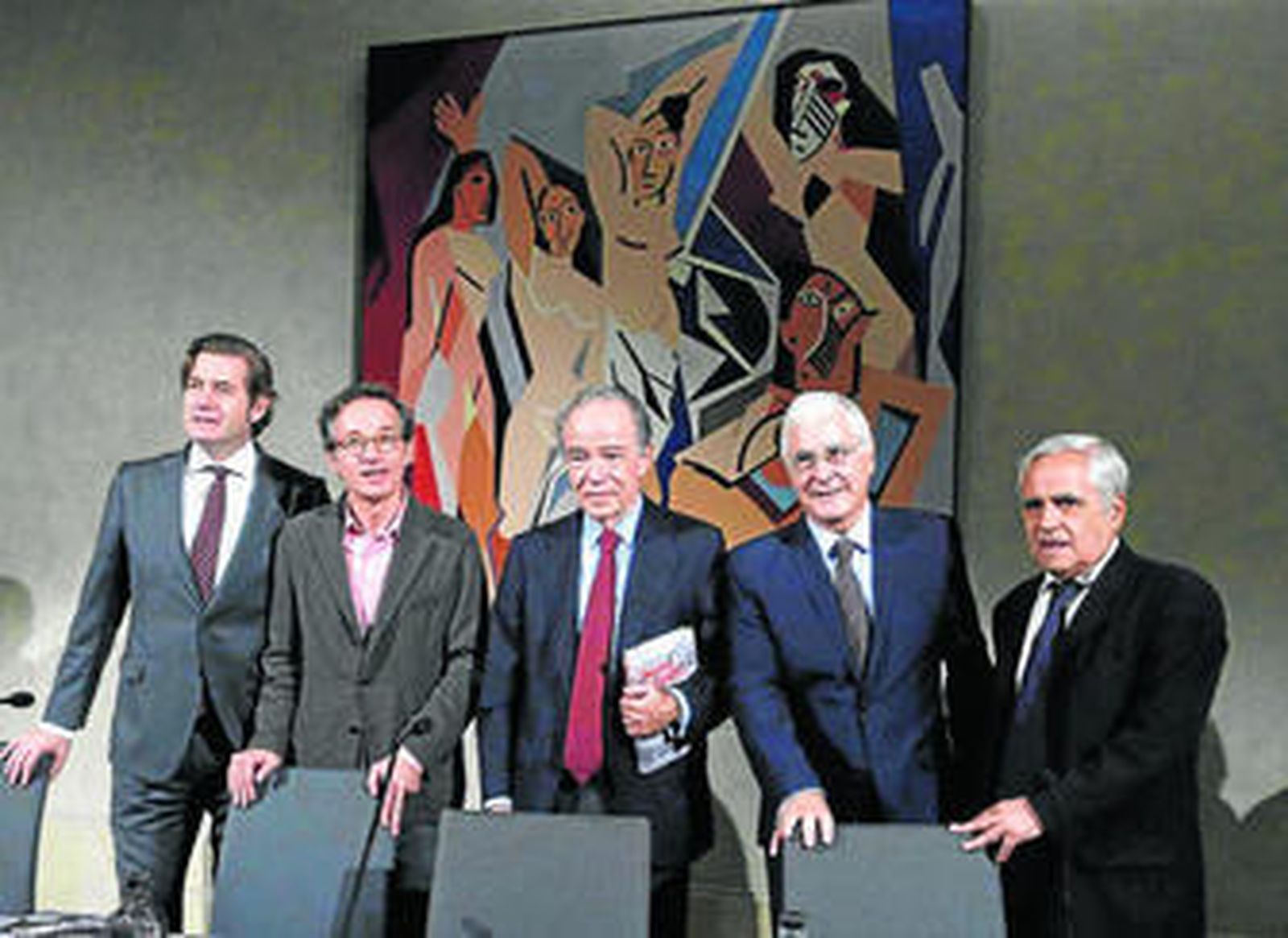 Javier Gomá, José María Lassalle, Gregorio Marañón Bertrán de Lis, José María Barreda y Juan Cruz.