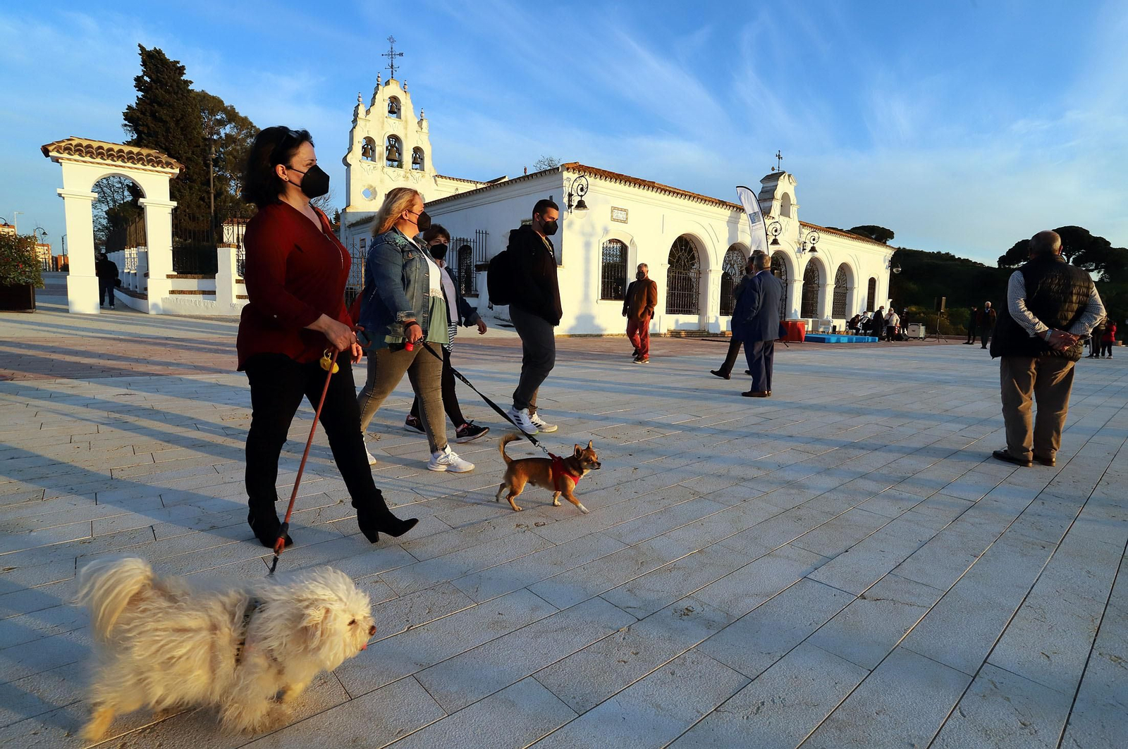 Imágenes del entorno del Santuario de la Cinta en su inauguración