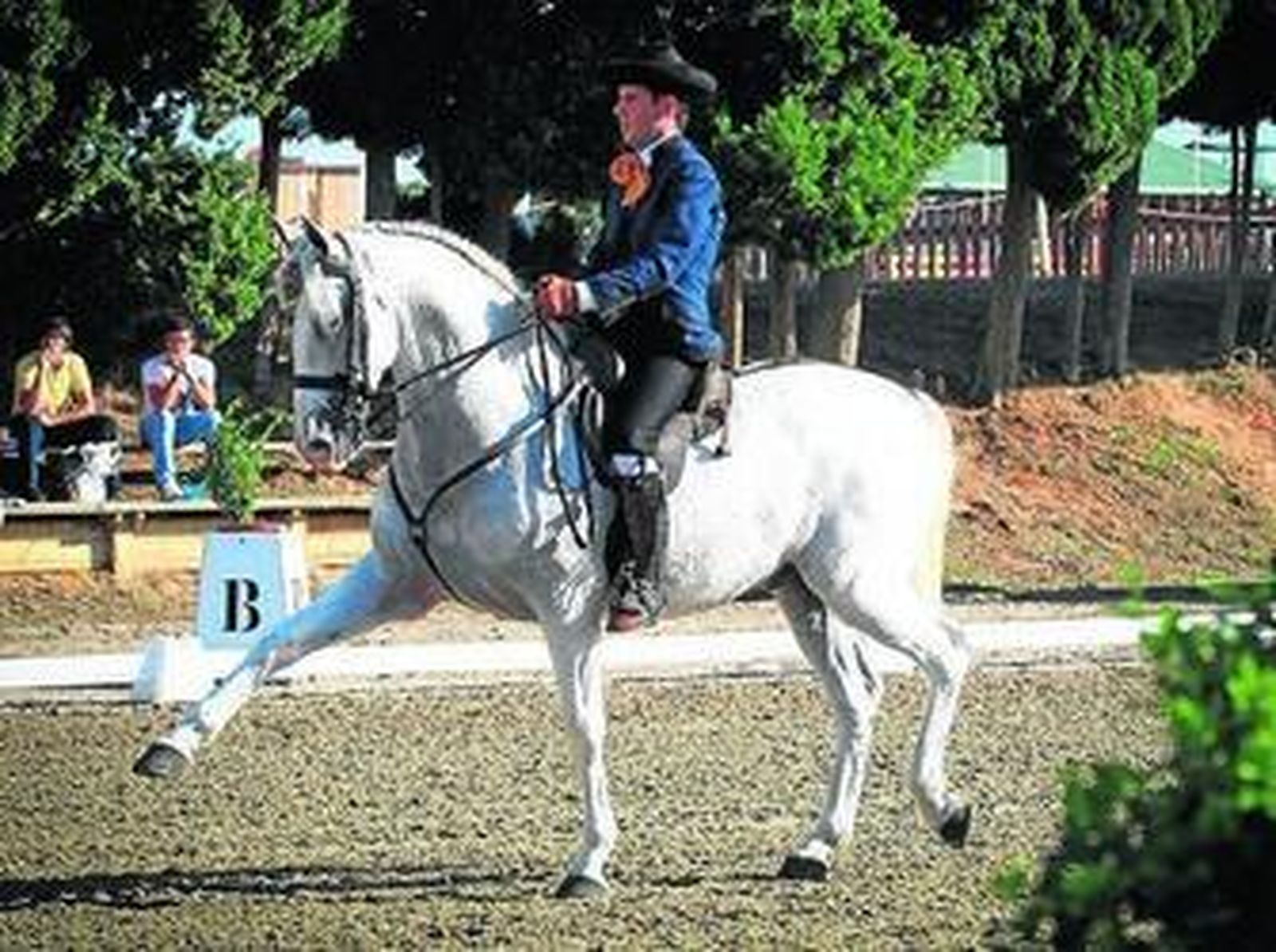 Maldonado, vencedor en la prueba de Alta Escuela con Zeus 34.