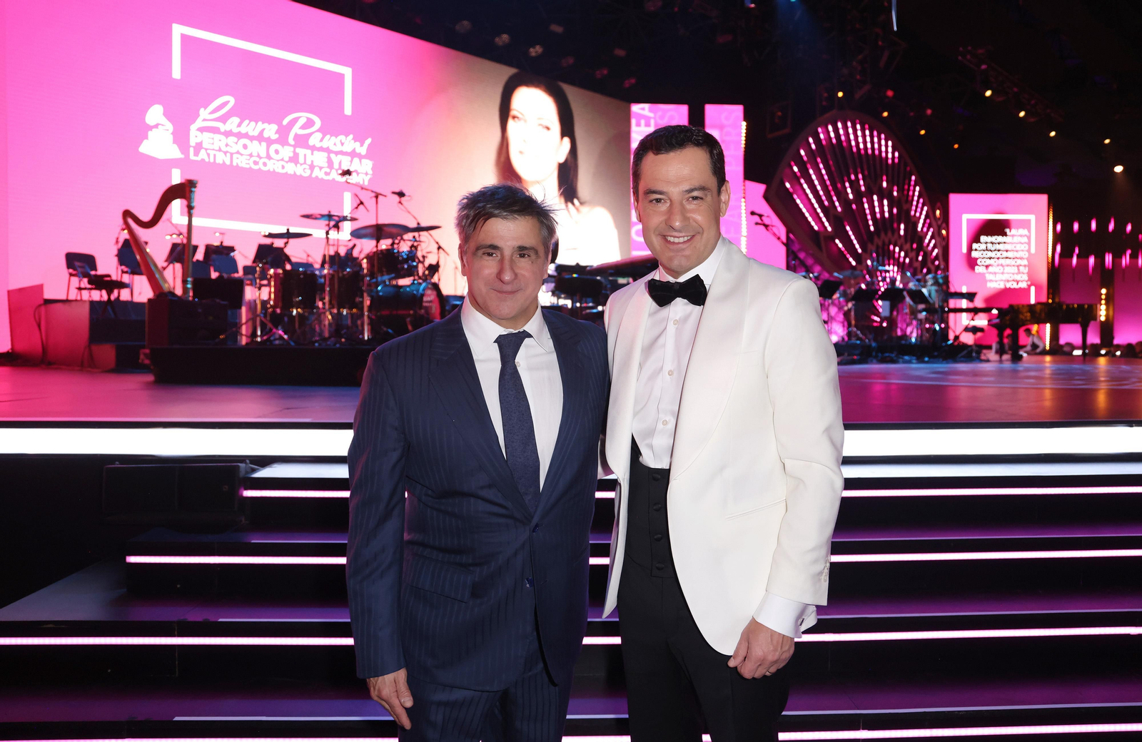 Gala de entrega del premio Persona del Año de los Grammy Latinos de Sevilla a Laura Pausini