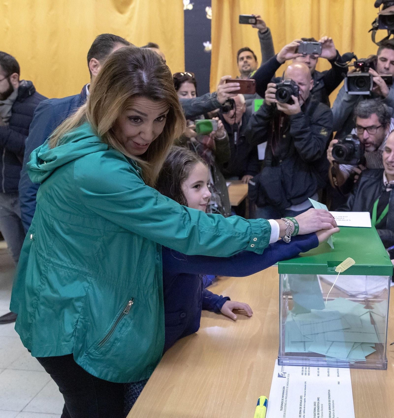 Las imágenes de las elecciones andaluzas 2018