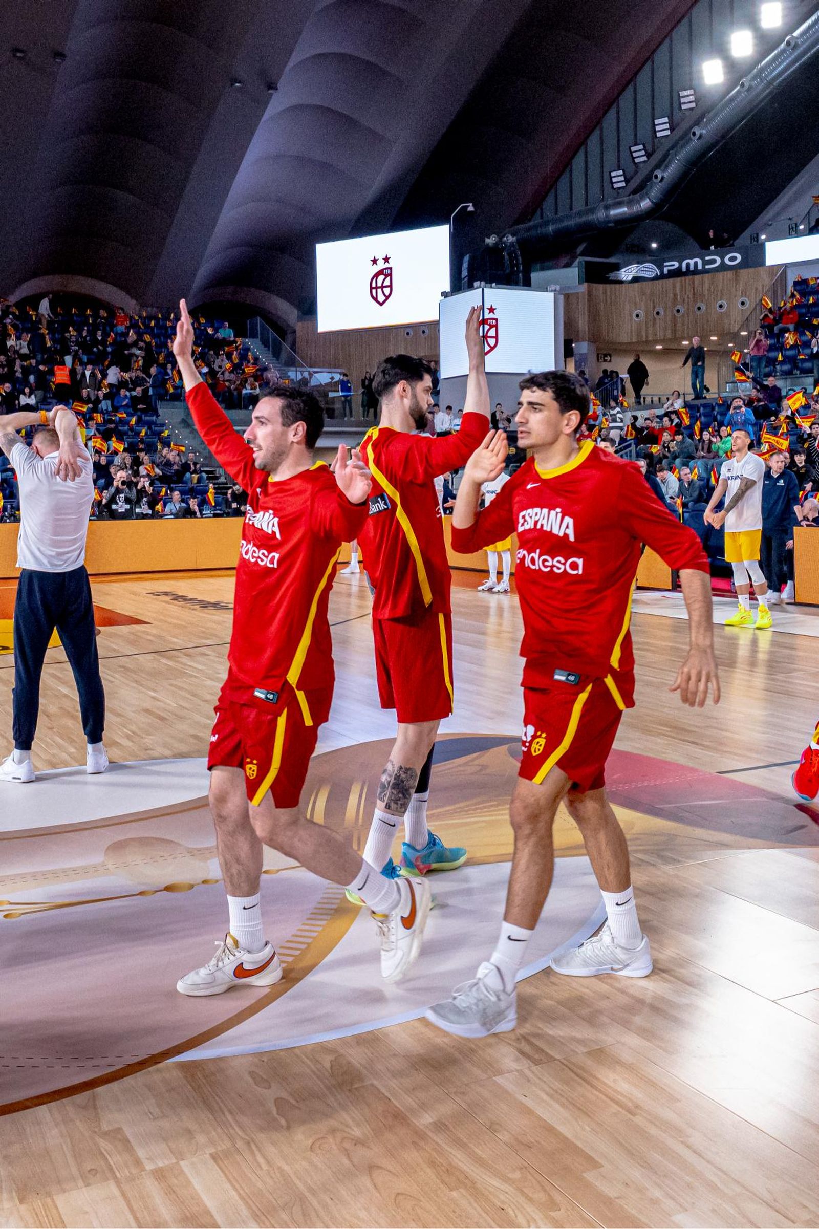Las mejores fotos del España-Ucrania de baloncesto