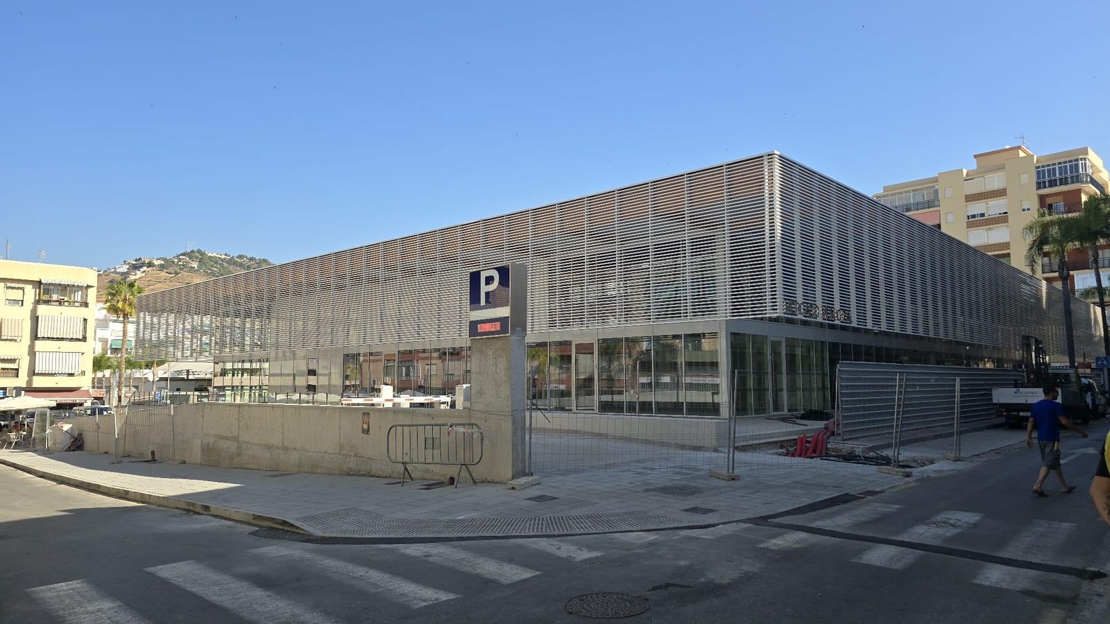 El parking del Mercado de Almuñécar