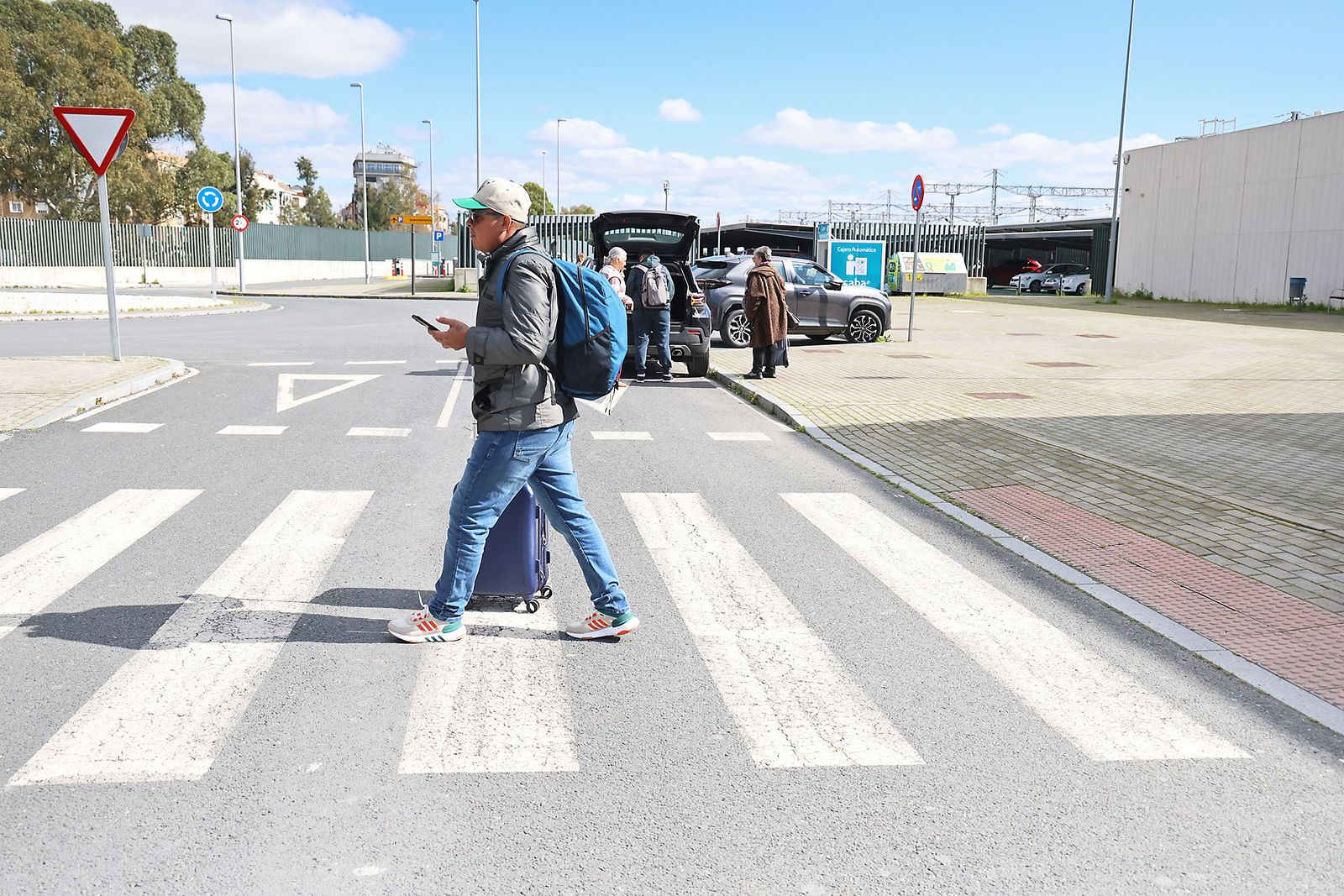 Llegada del primer tren a Huelva tras el accidente de Adamuz
