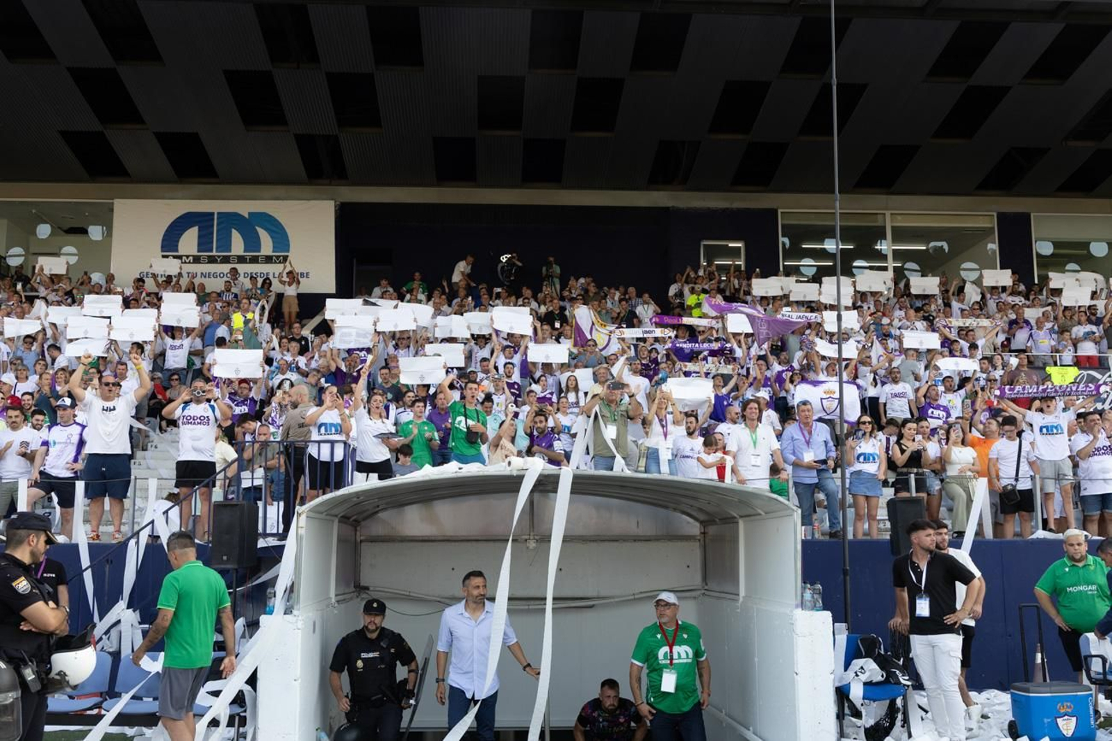 Las mejores imágenes del partido Real Jaén- Atlético Central