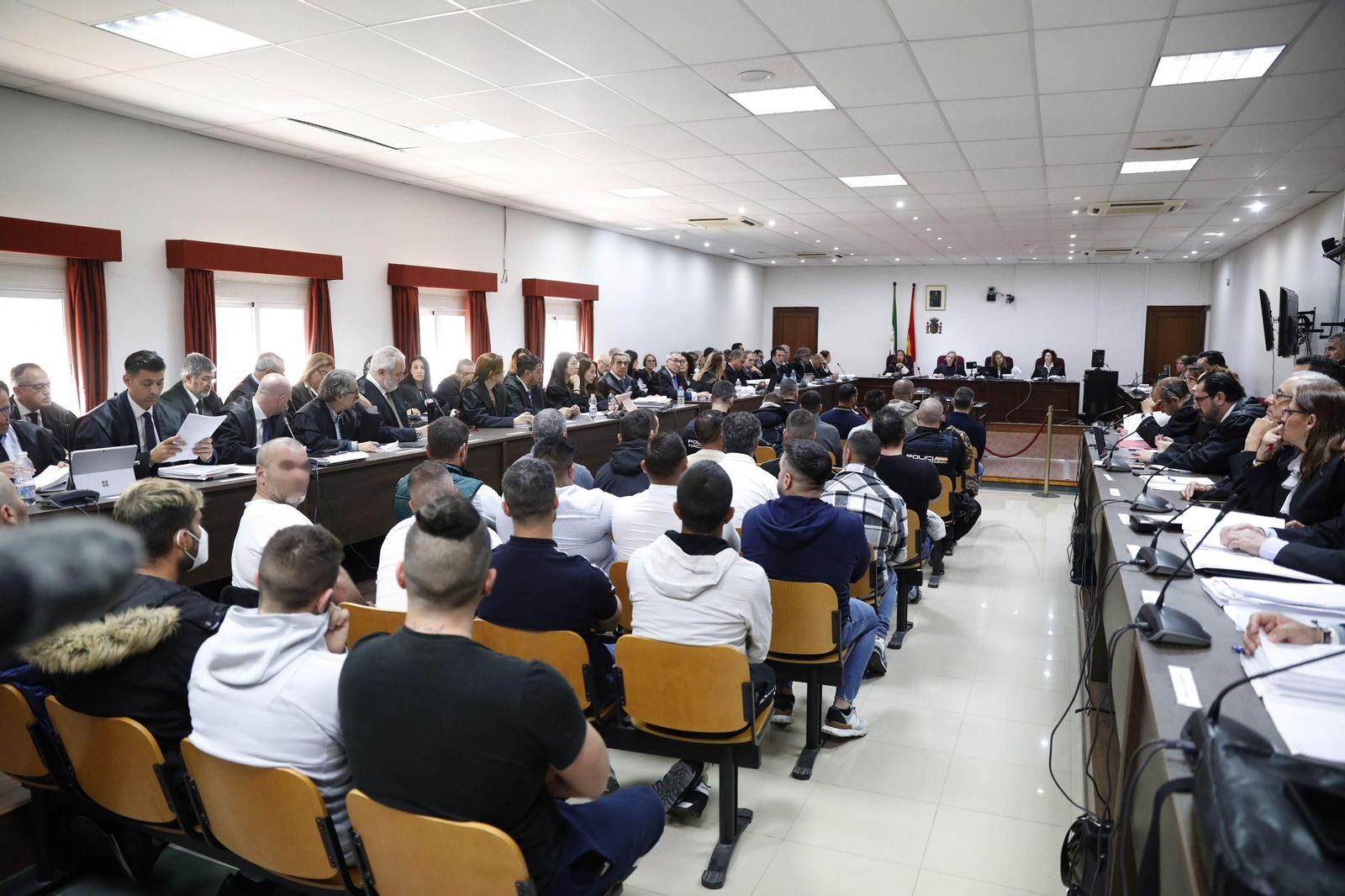 Un macrojuicio contra el narcotráfico en Algeciras. Un macrojuicio contra el narcotráfico en Algeciras.