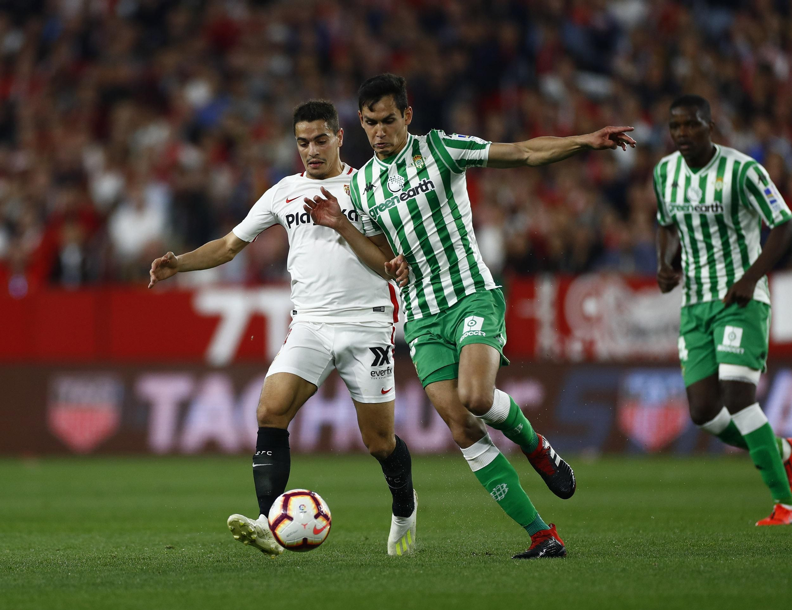 Las imágenes del derbi Sevilla-Betis