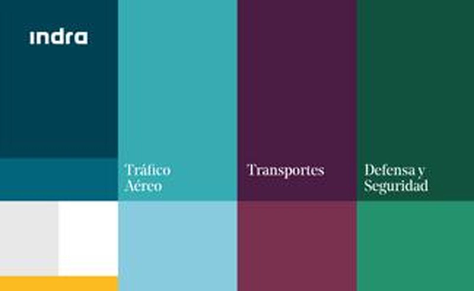 Logo corporativo de Indra.