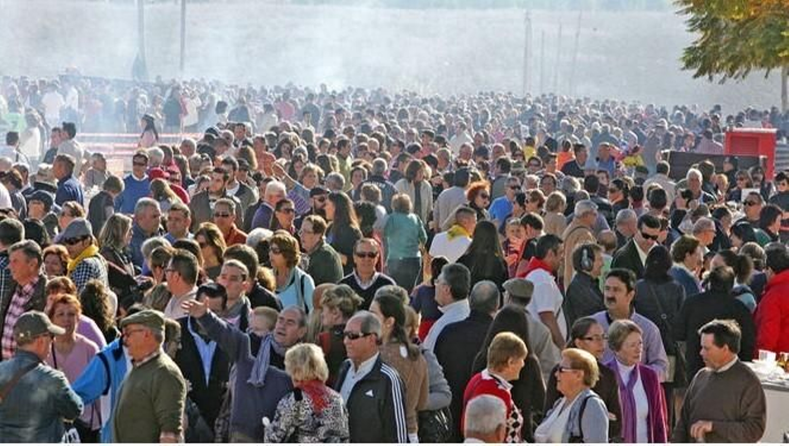 Imagen de una edición del concurso de mosto de Trebujena antes de la pandemia.