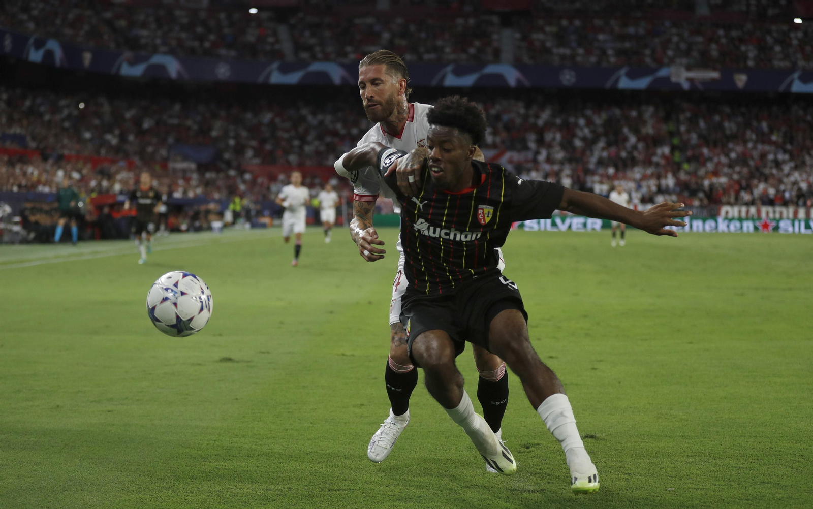 Las fotos del Sevilla-Lens de Champions