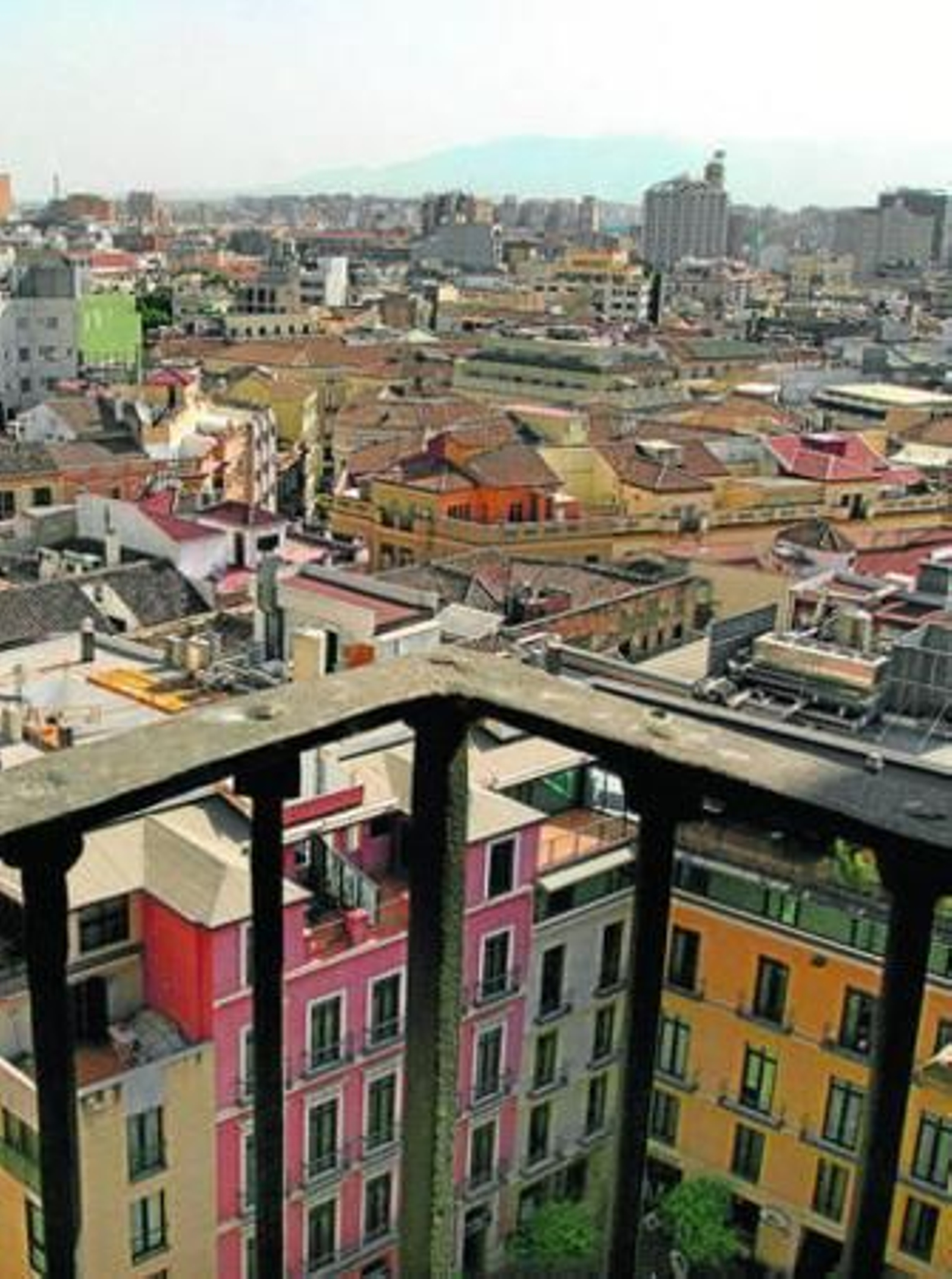 Imagen del centro histórico de Málaga.