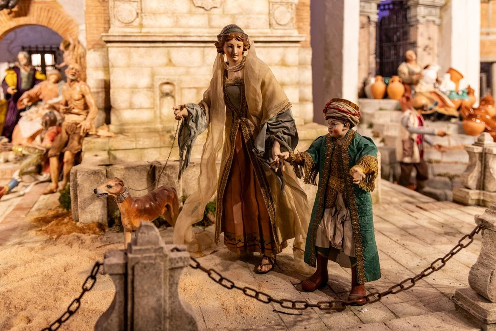 Así disfrutan en estas fechas cercanas a la Navidad los jienneses de la Ruta Belenística