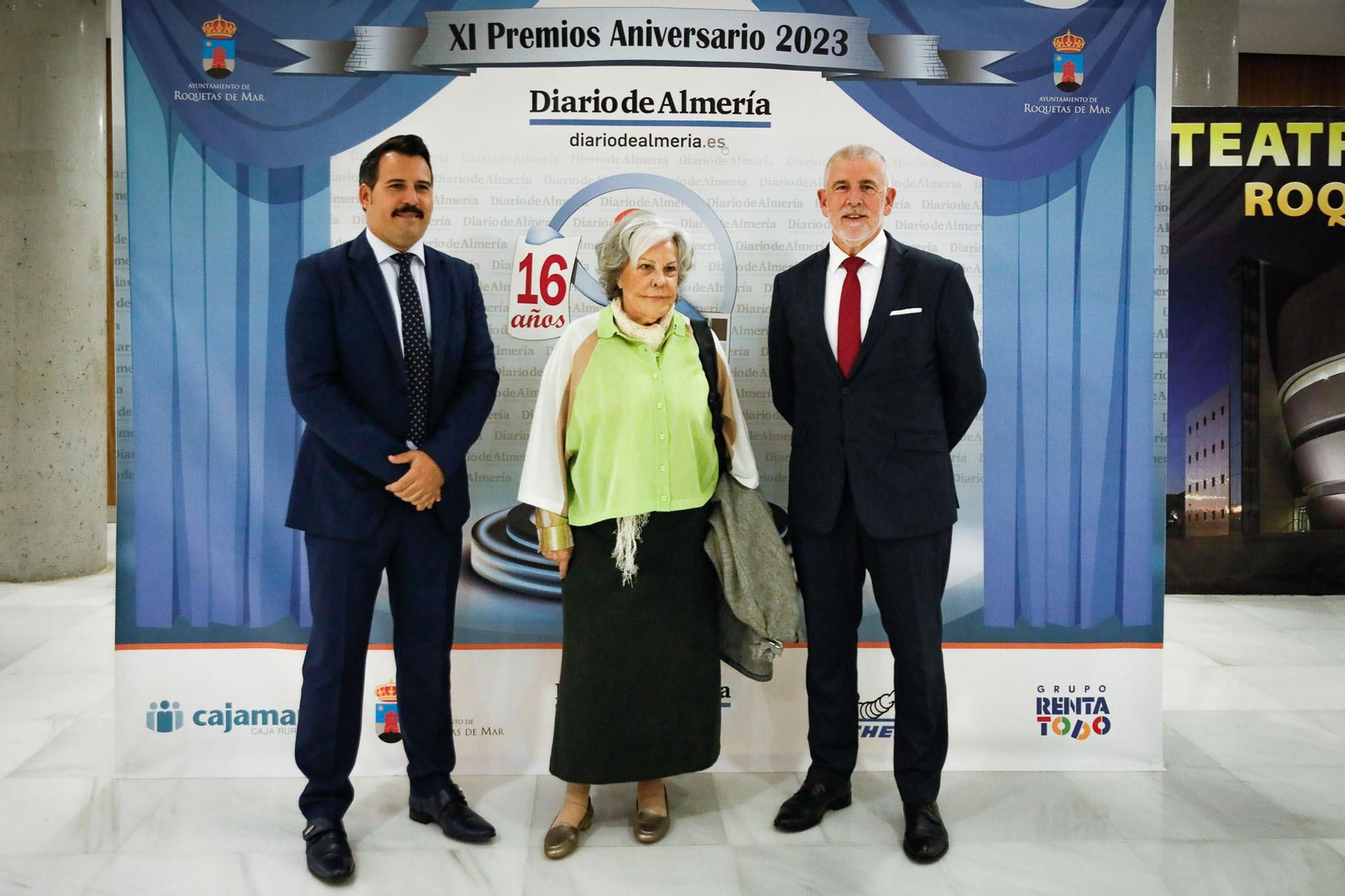 Imágenes de la Gala Aniversario de Diario de Almería, en Roquetas