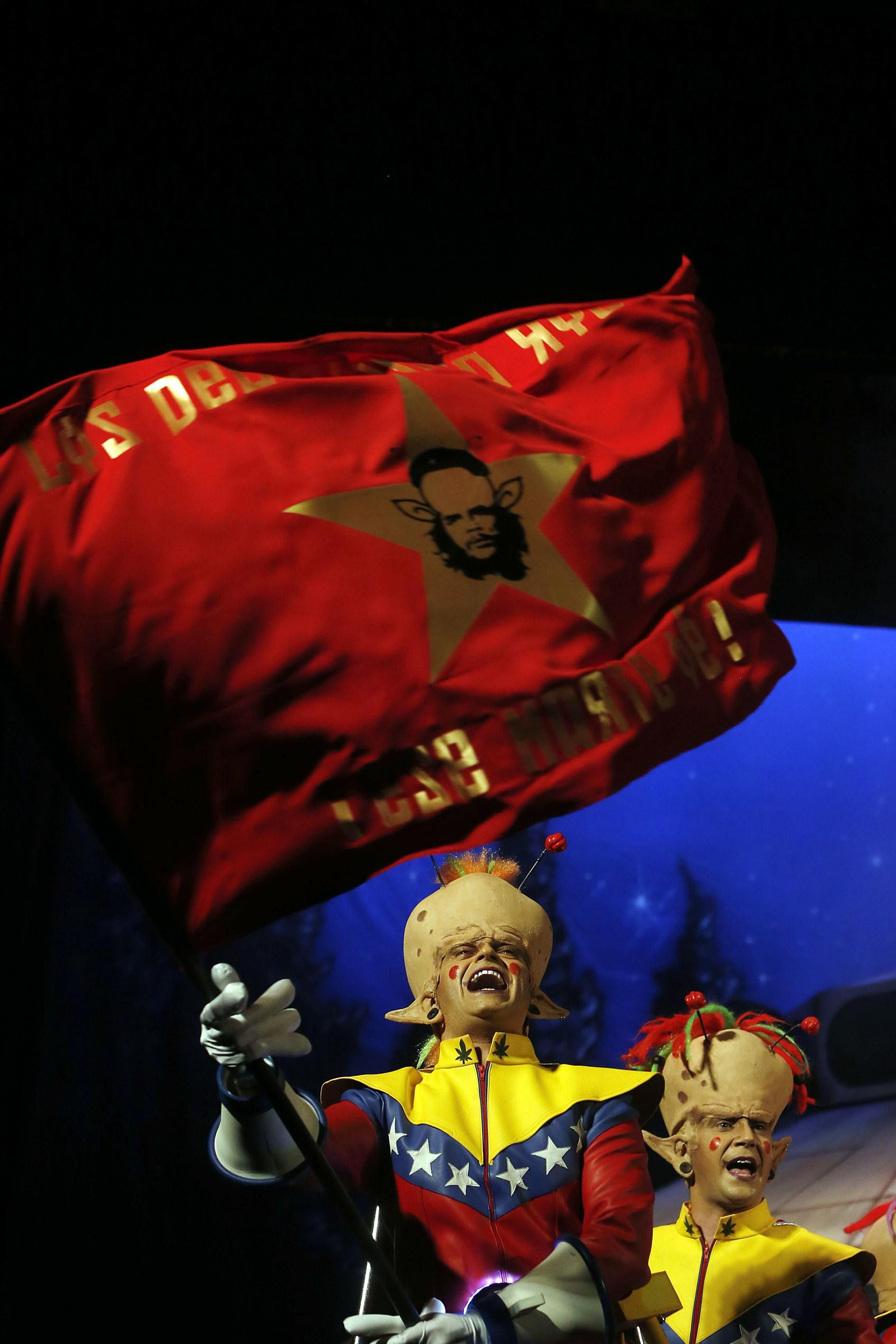 Los del planeta rojo... pero rojo, rojo