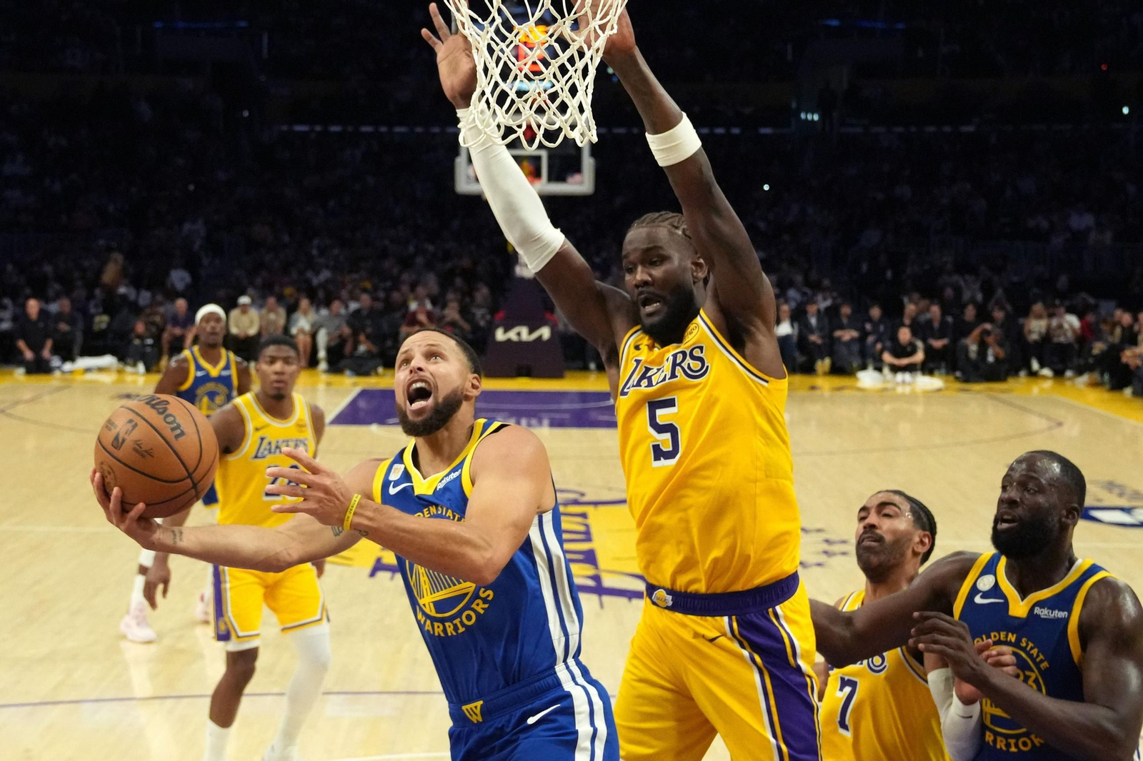 Las fotos del arranque de la NBA