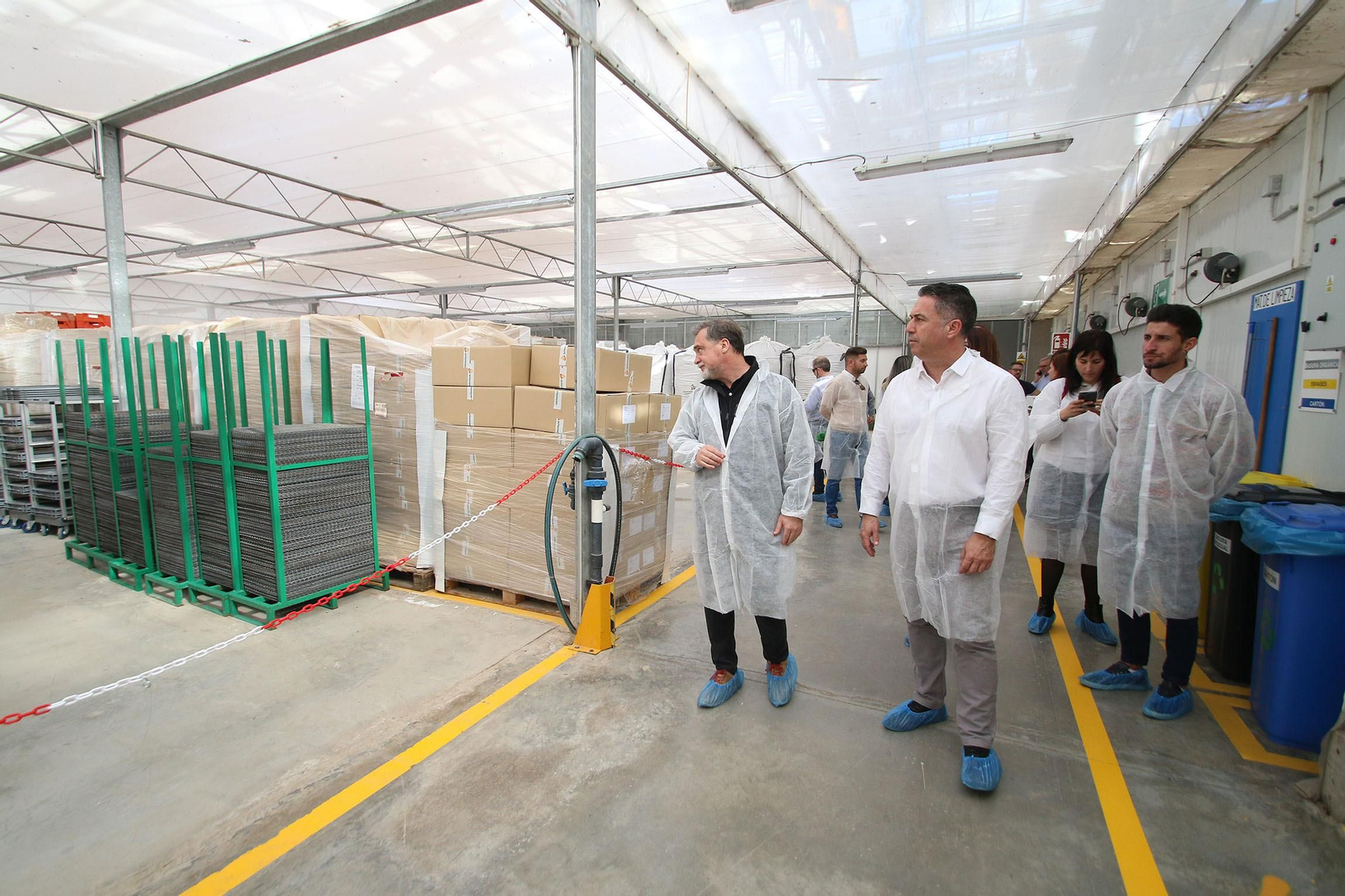 Fotogalería de la visita guiada a las instalaciones de Koppert en Águilas