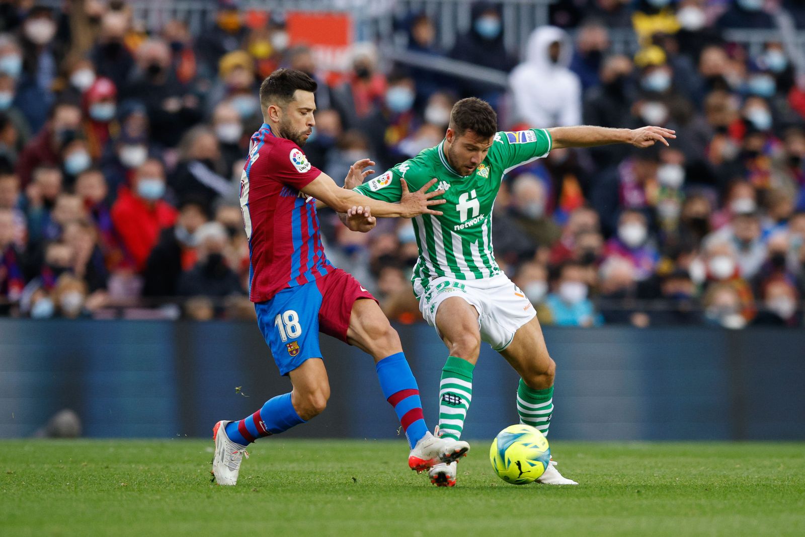 Las fotos del Barcelona-Betis