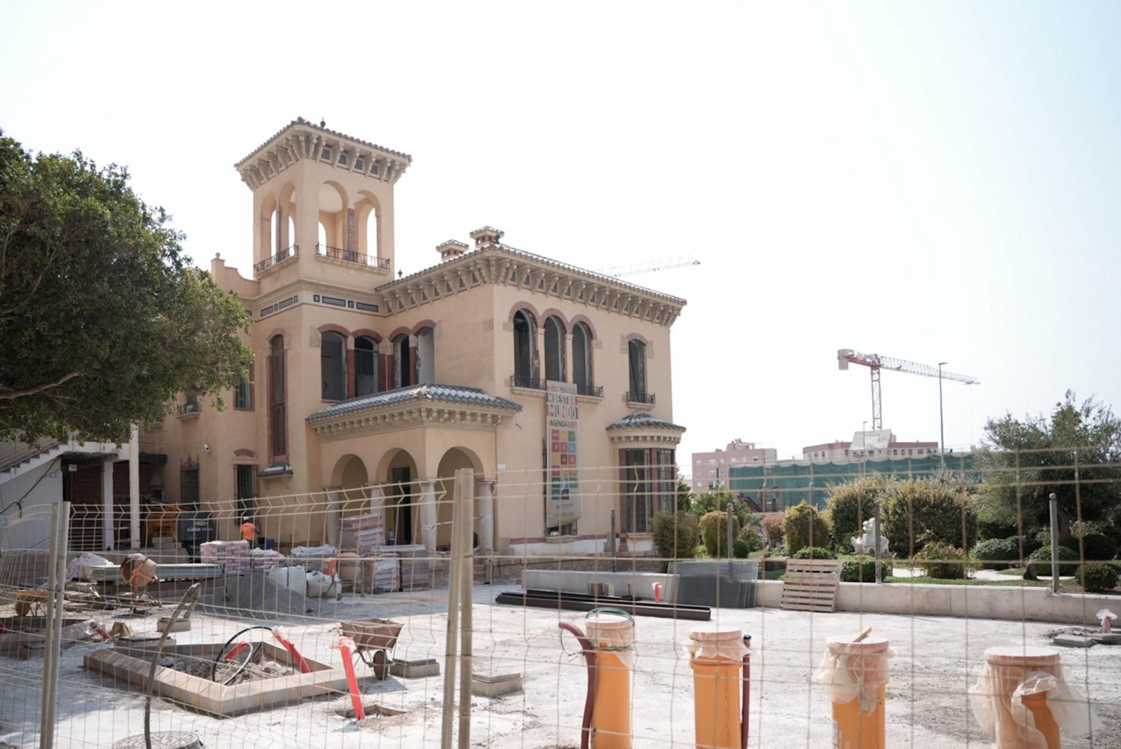 Trabajos de reforma integral del Preventorio y sus jardines.