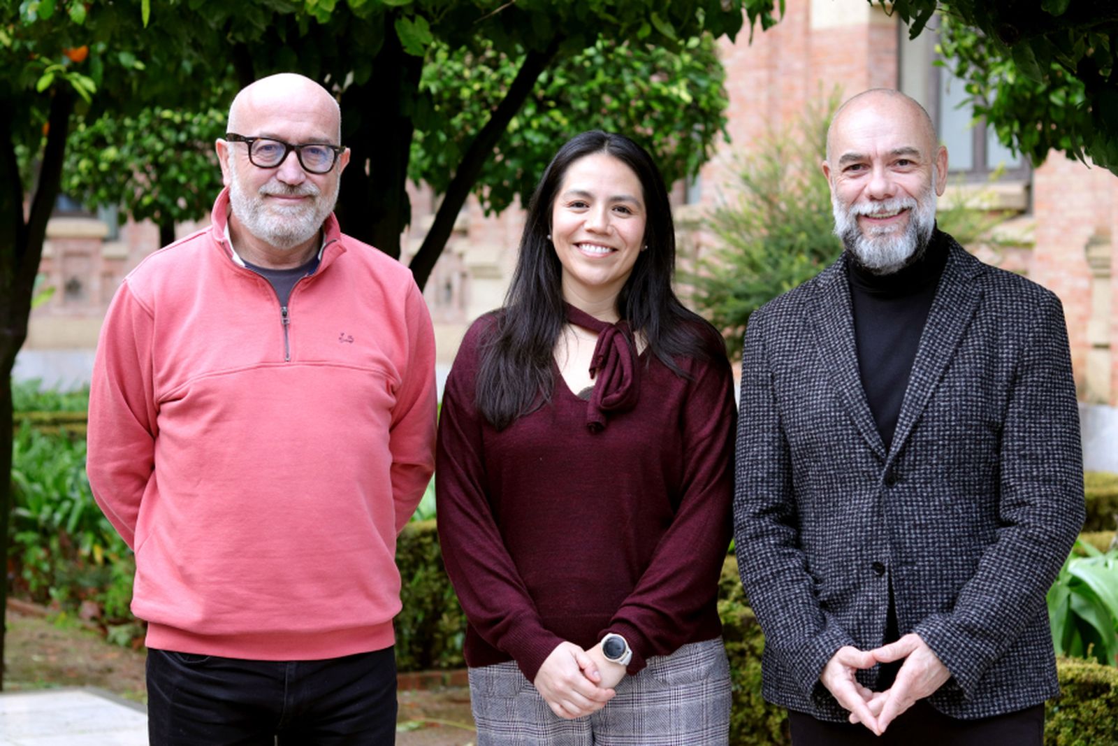 Víctor Pavón, Cynthia Pimentel y Javier Ávila.