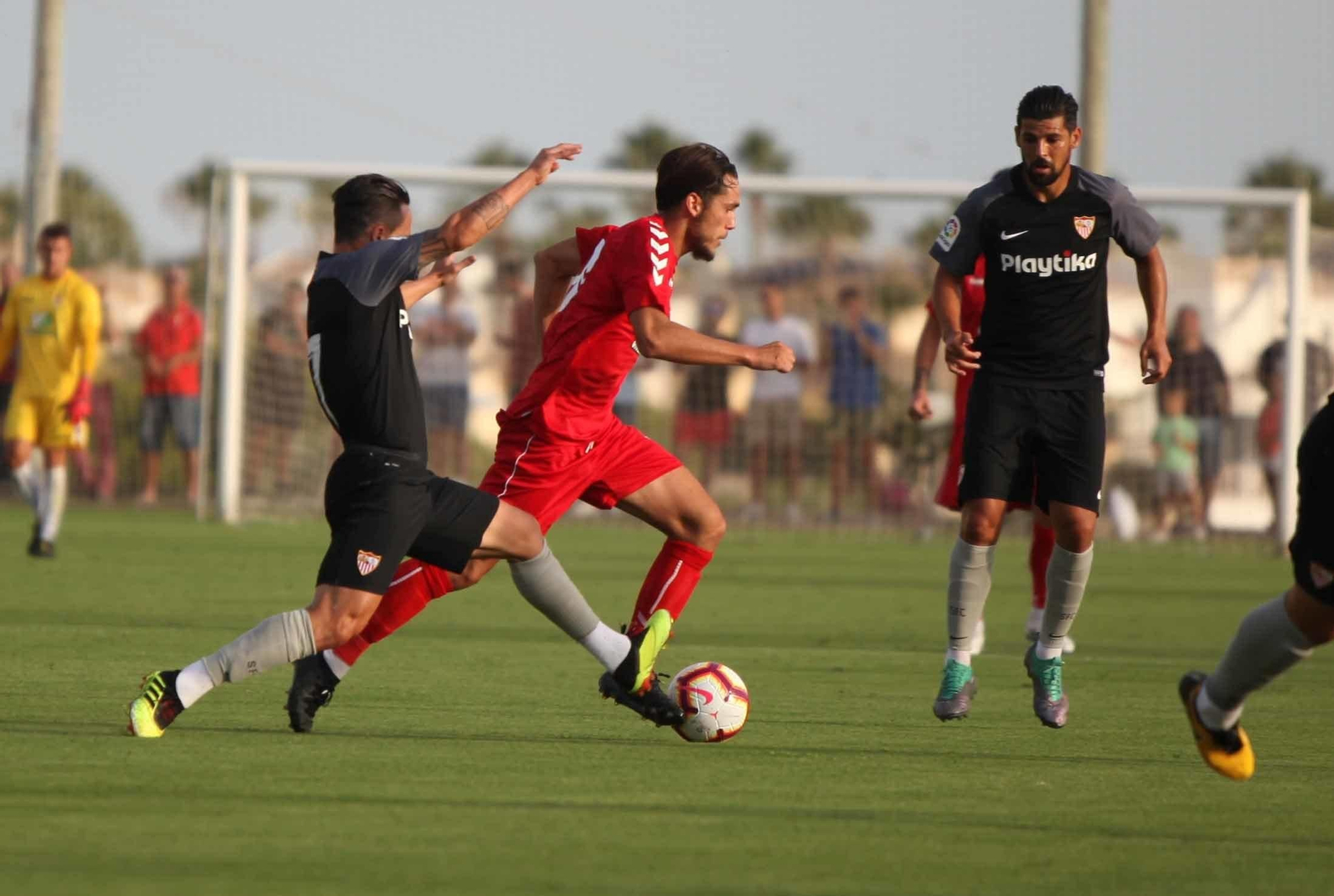 Las imágenes del Murcia-Sevilla de pretemporada